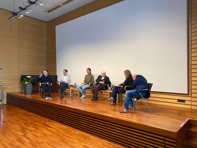 Abschlusspodium | Josef Mackert, Christian Dries, Sebastian Grieme, Dagmar Dehmer, Cathrin Zengerling, Frank-M. Raddatz