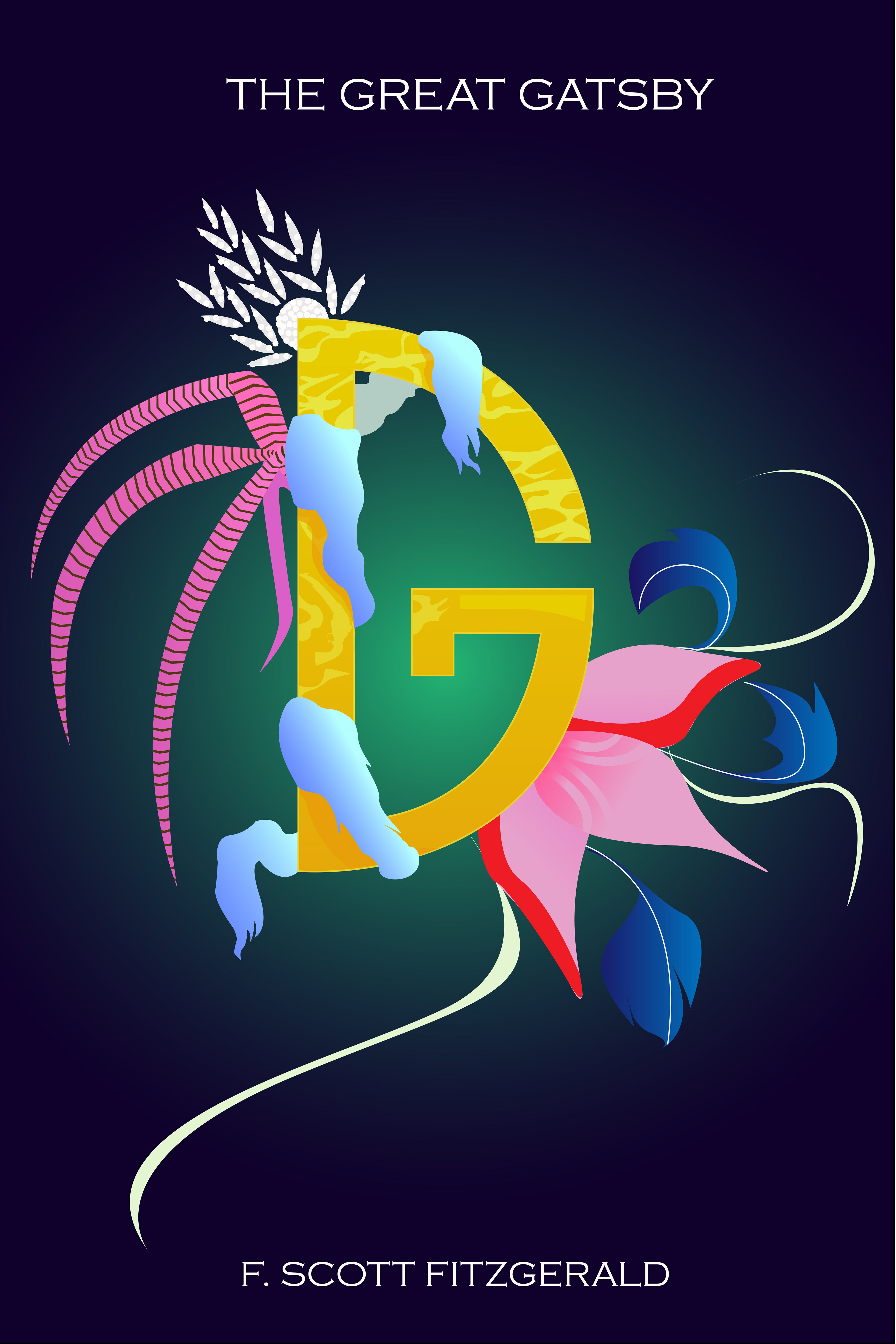 Mock alt cover for The Great Gatsby book.