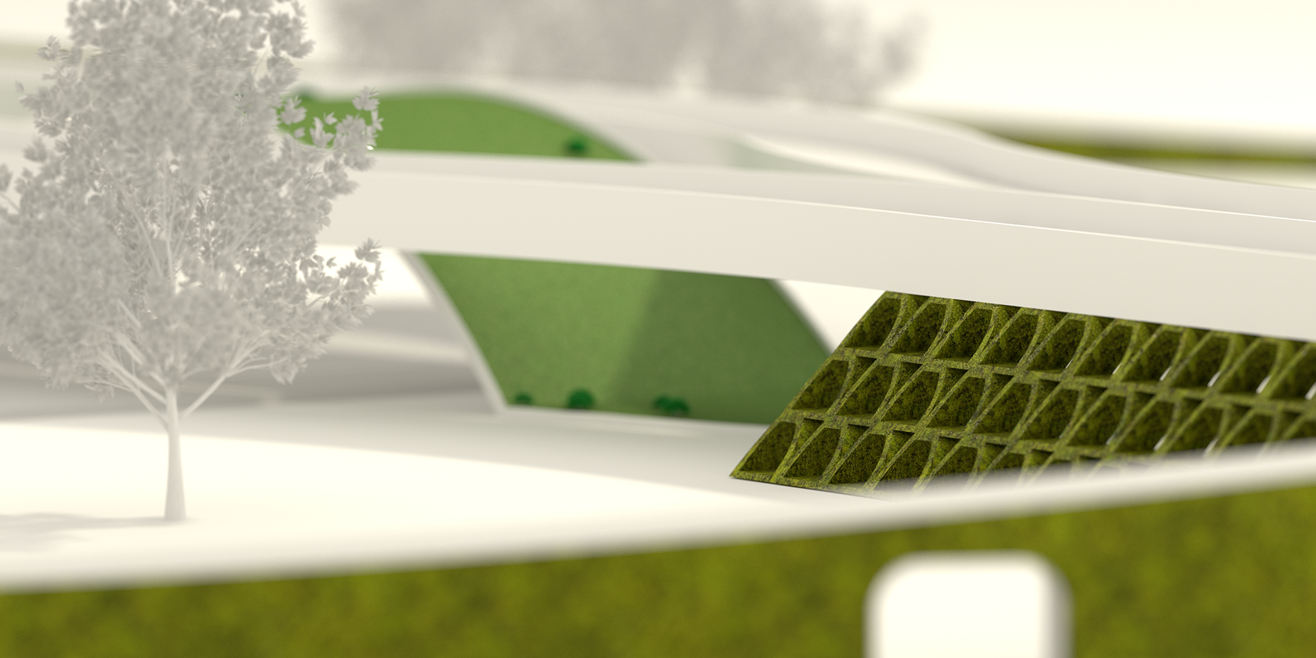 3D Render Via Dotta Zonnenpanelen doublemen yan paul dubbelman
