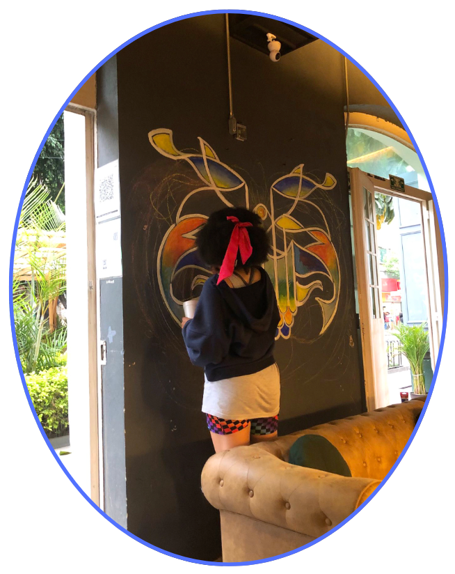 Mask of Poseidon. Nacú Marisqueria, Mexico City, 2023