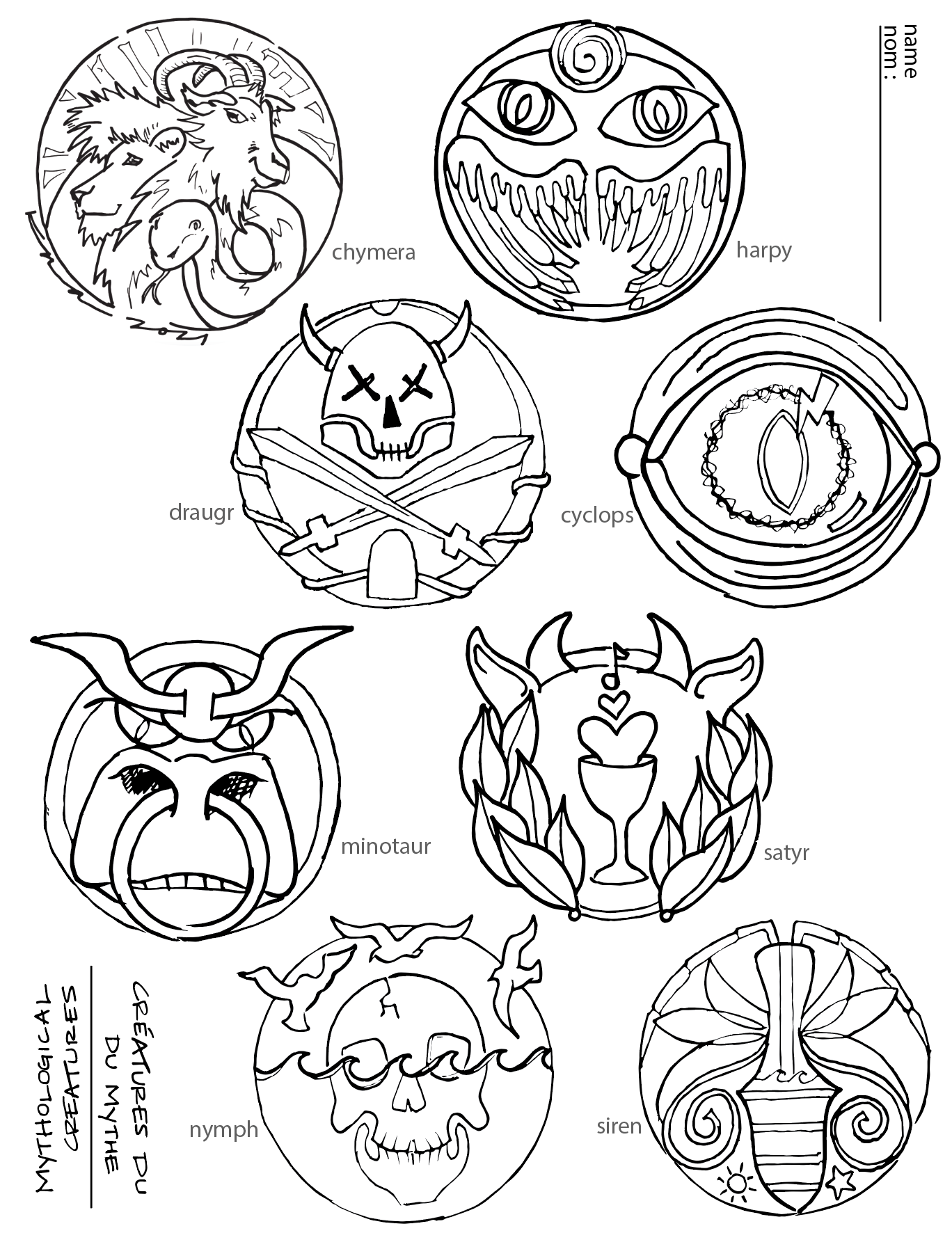 mythical creatures