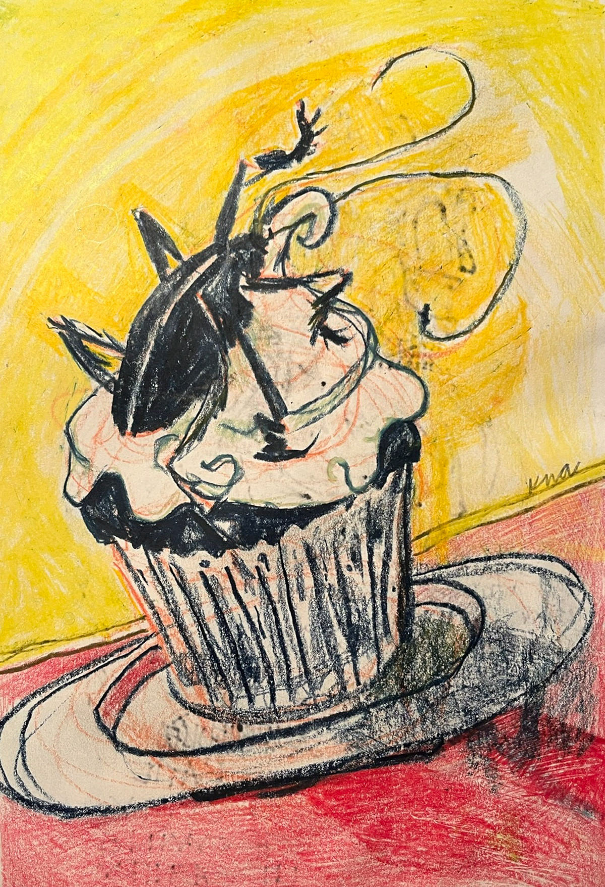happy bday. crayon, 2017