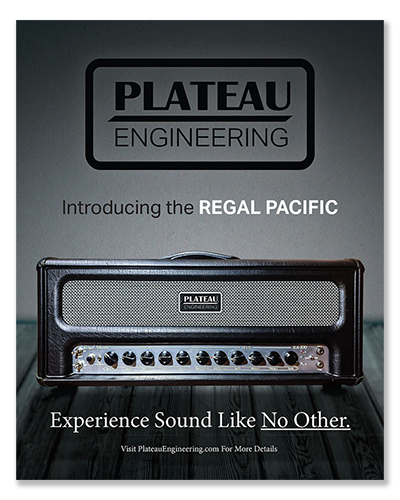 Plateau Engineering Amp - Full Page Magazine Ad