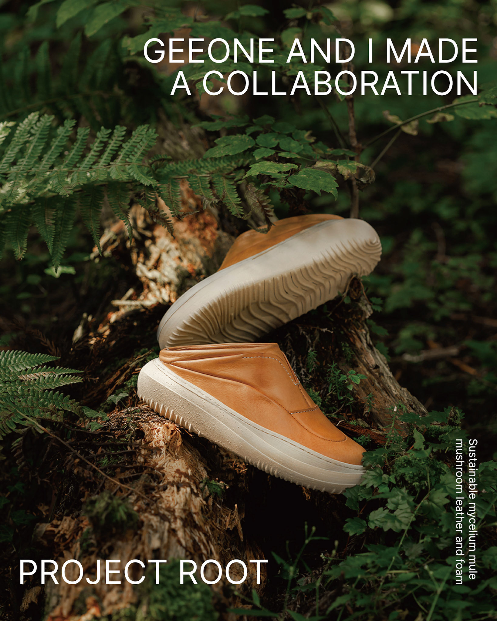 collaboration project with footwear designer Jiwon Joung