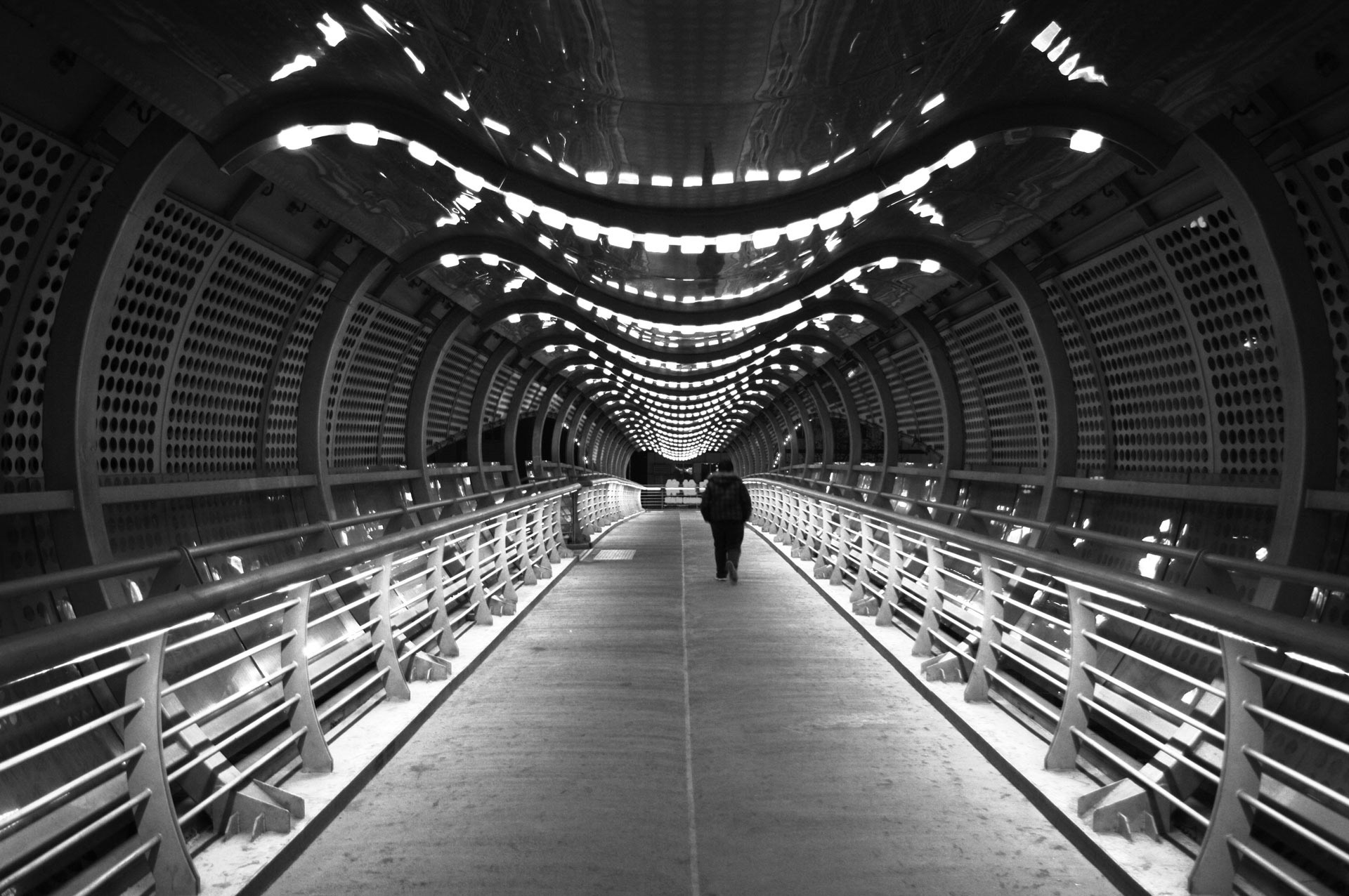 Pedestrian Bridge - Beijing