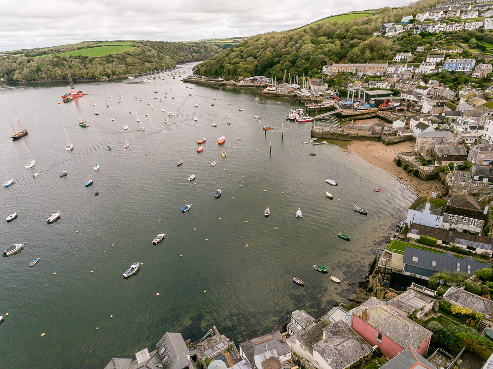 Aerial Holiday Cottage View