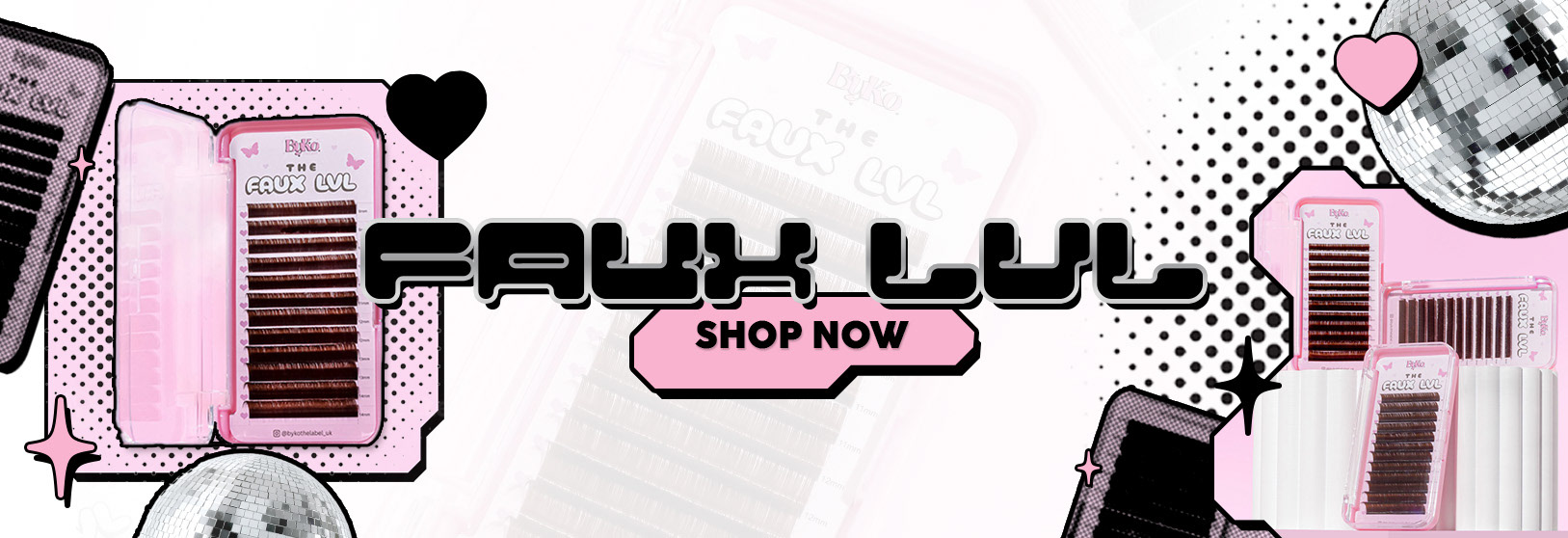 Website banner for bykothelabel.com - Freelance Web Design