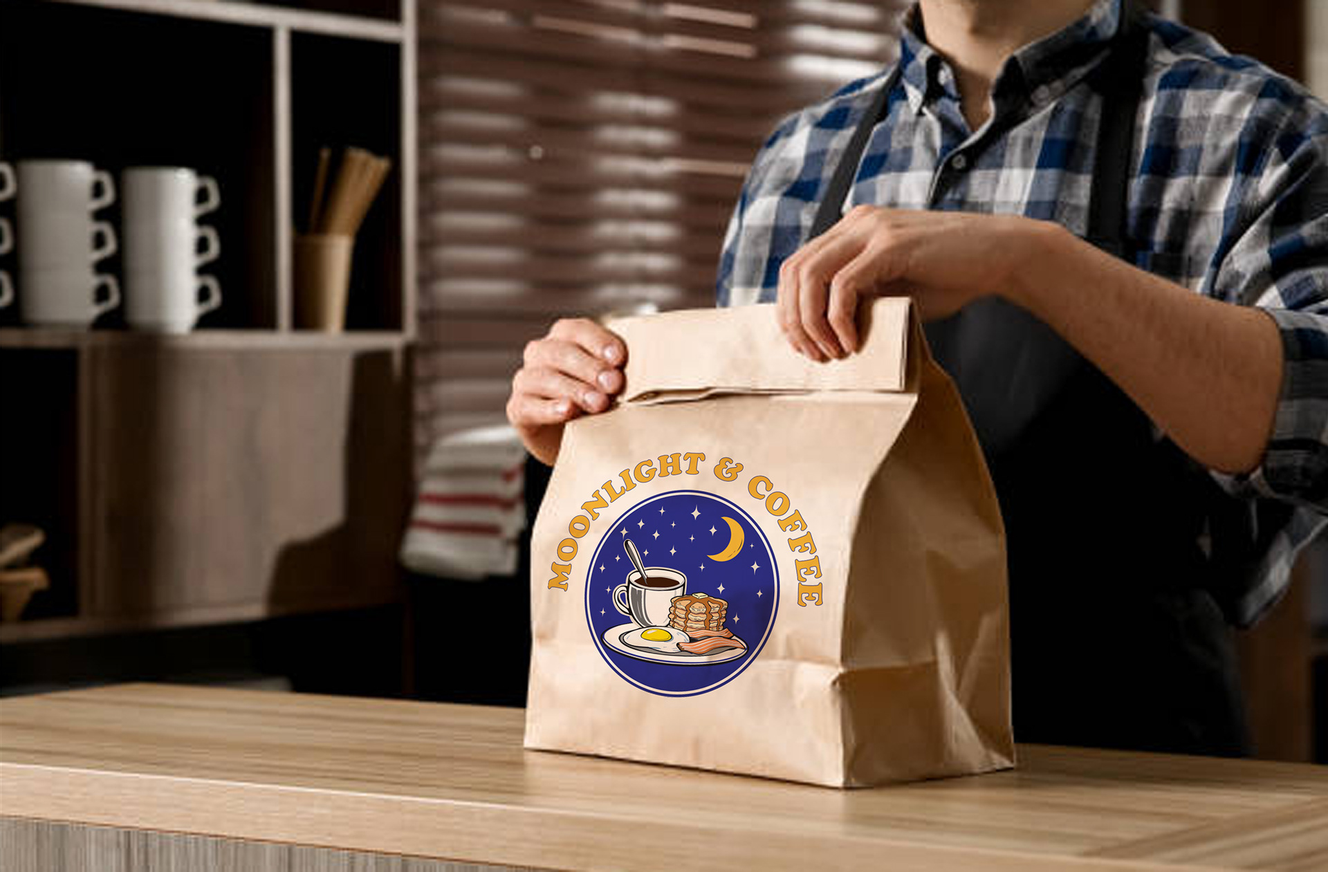 Take-Out Bag Mock-Up