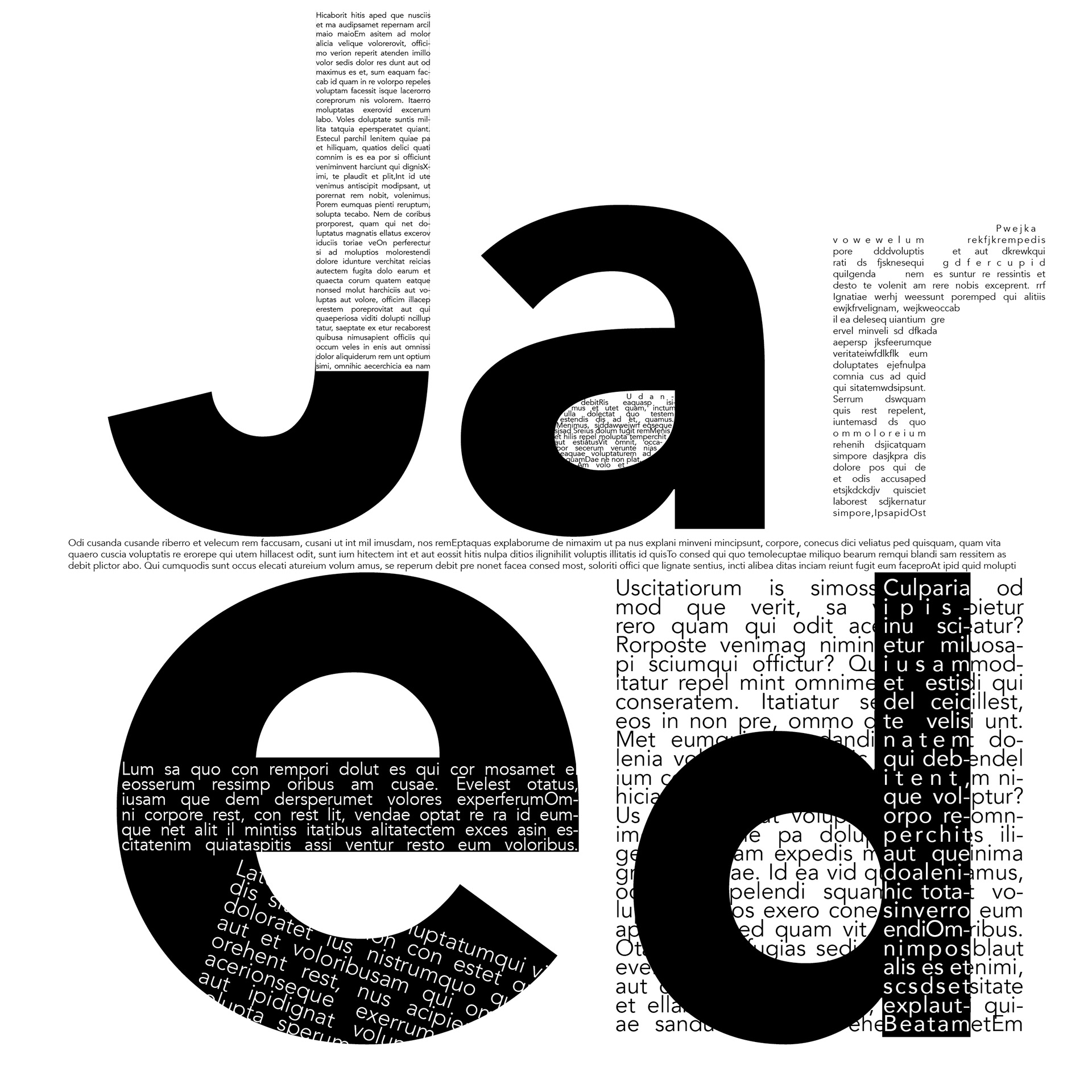 "Jared" Typography
