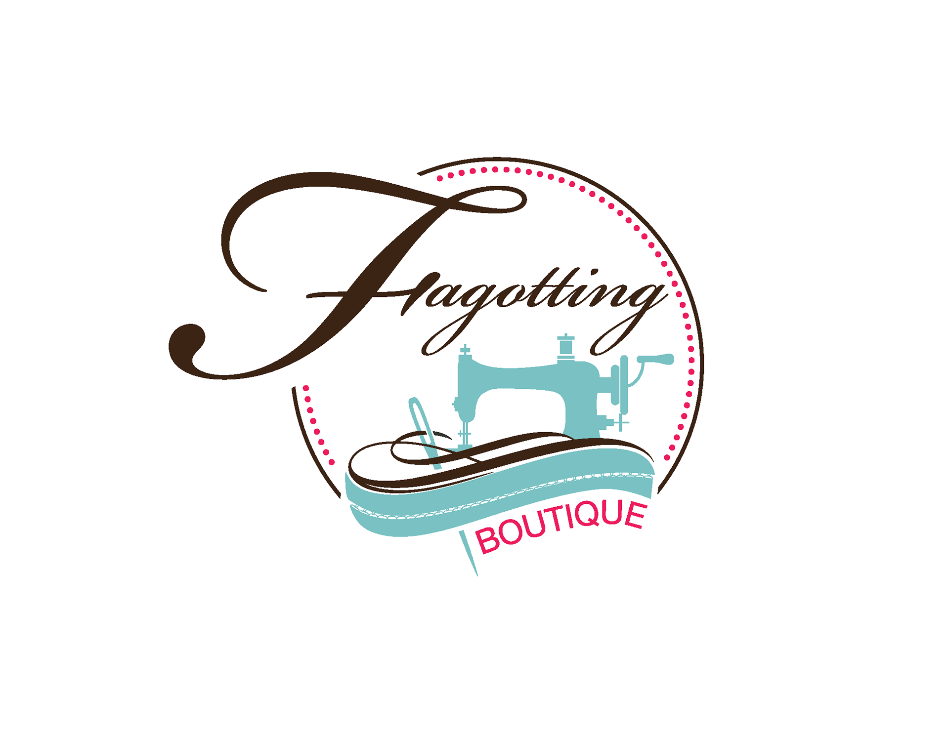 Logo detallado con el estilo Fagotting 