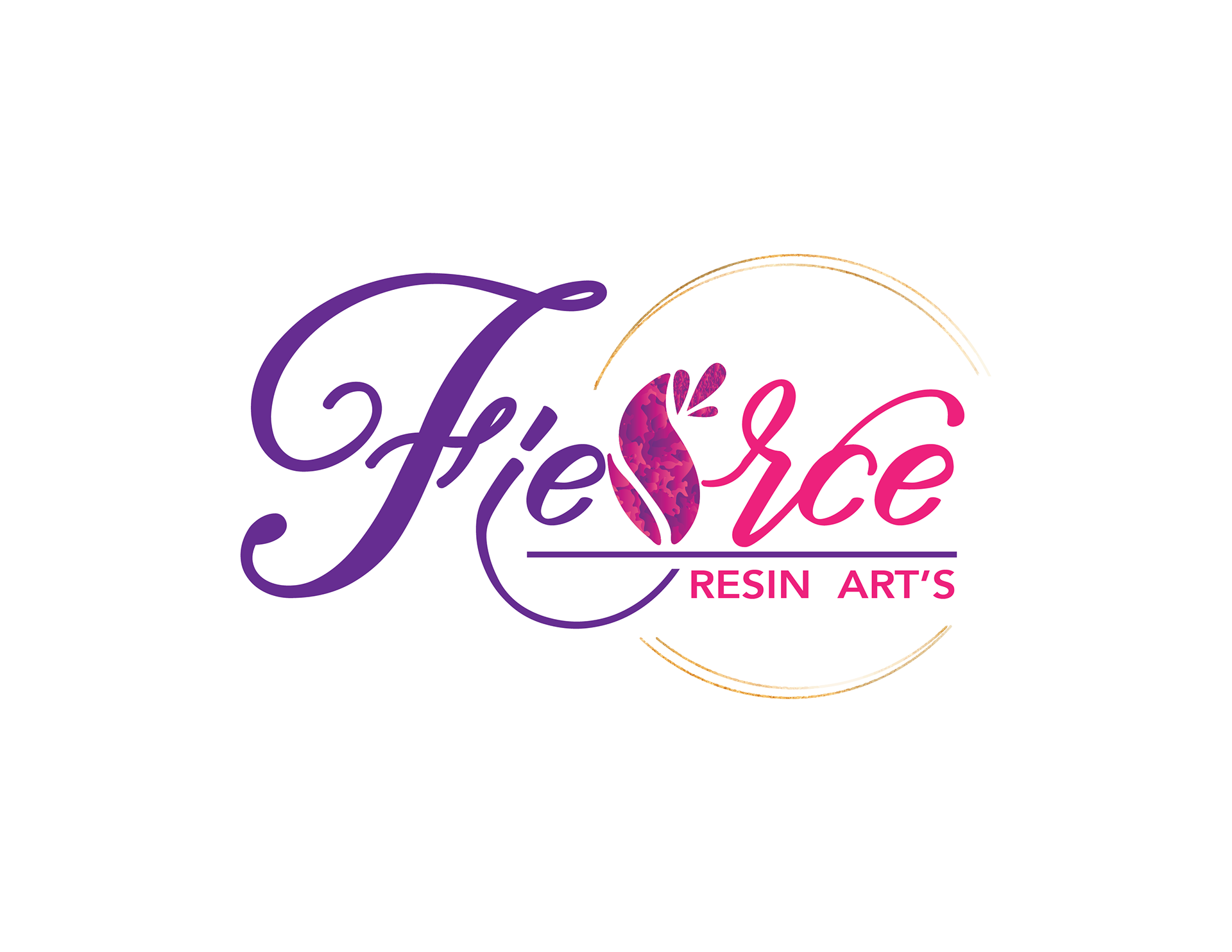 Logo para un Negocio de trabajos en resina