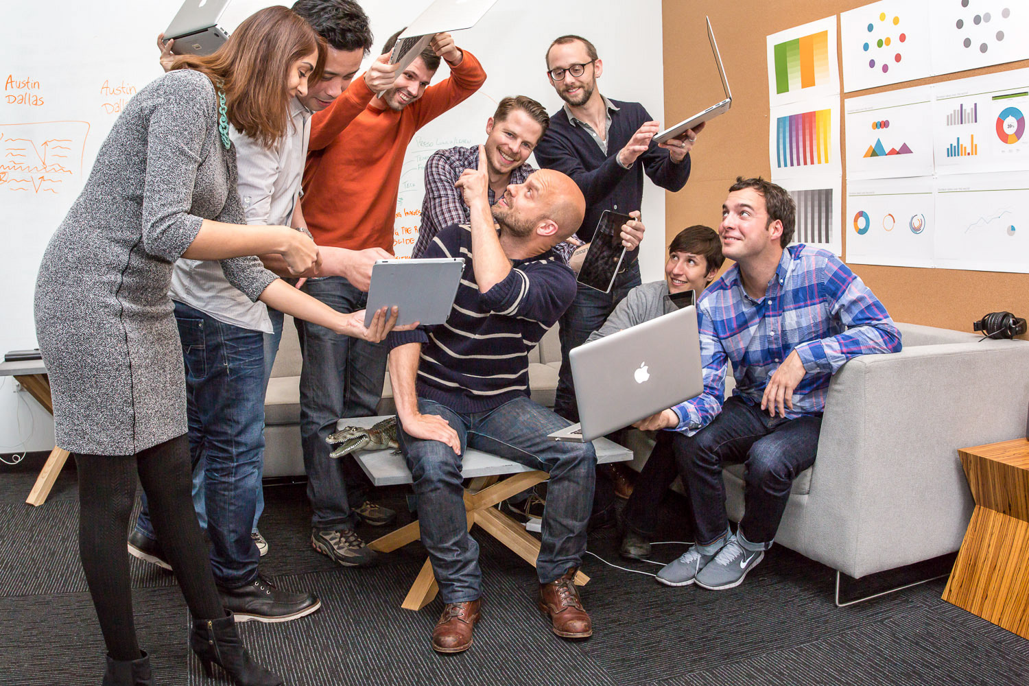 The Zendesk Creative team in 2013