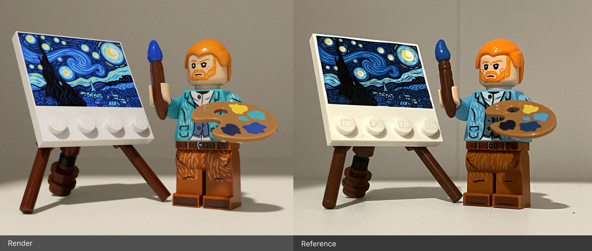 Jenna Soenksen - Van Gogh LEGO Minfigure