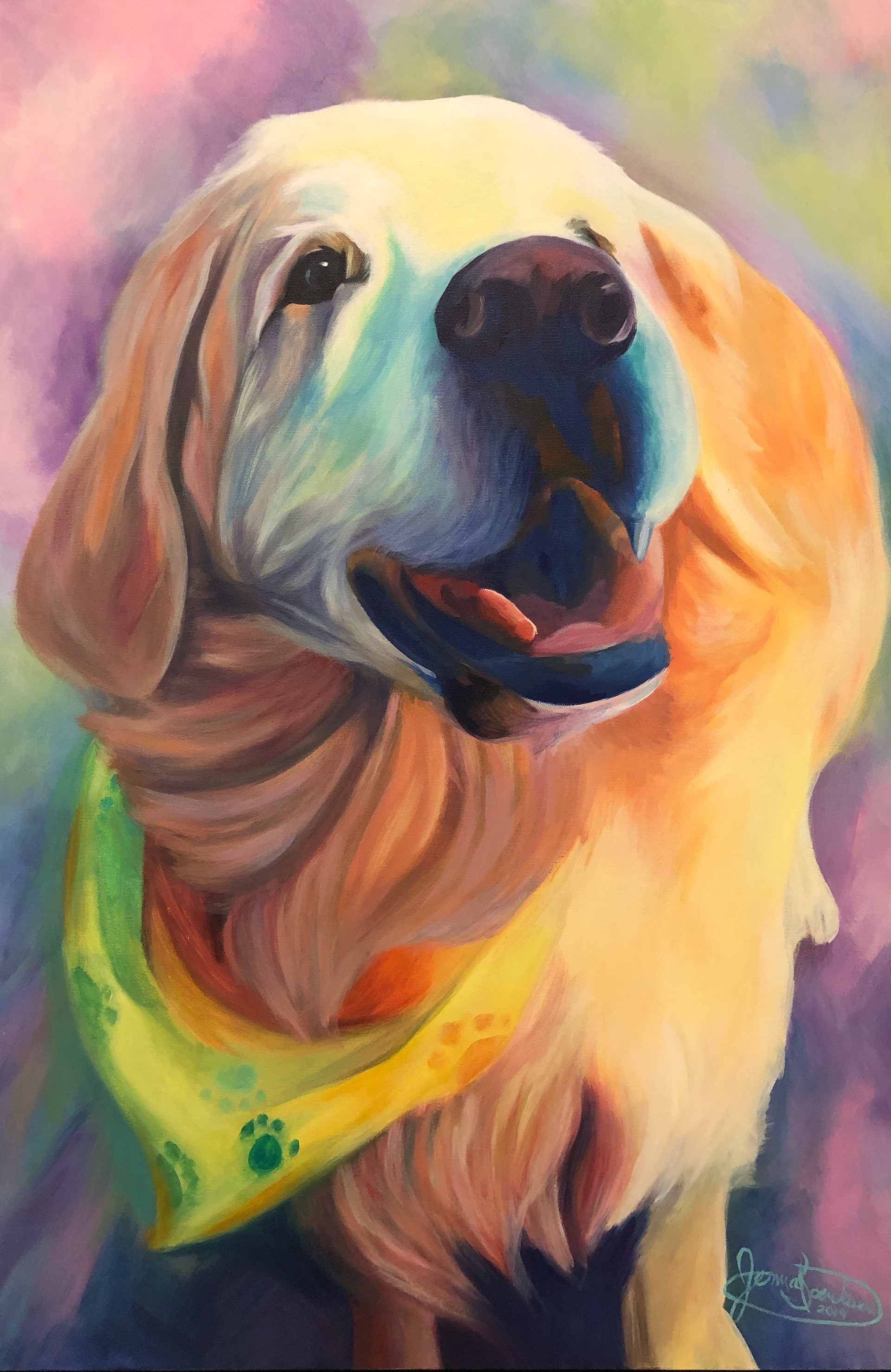 Toby, 24x36 in. (2019)