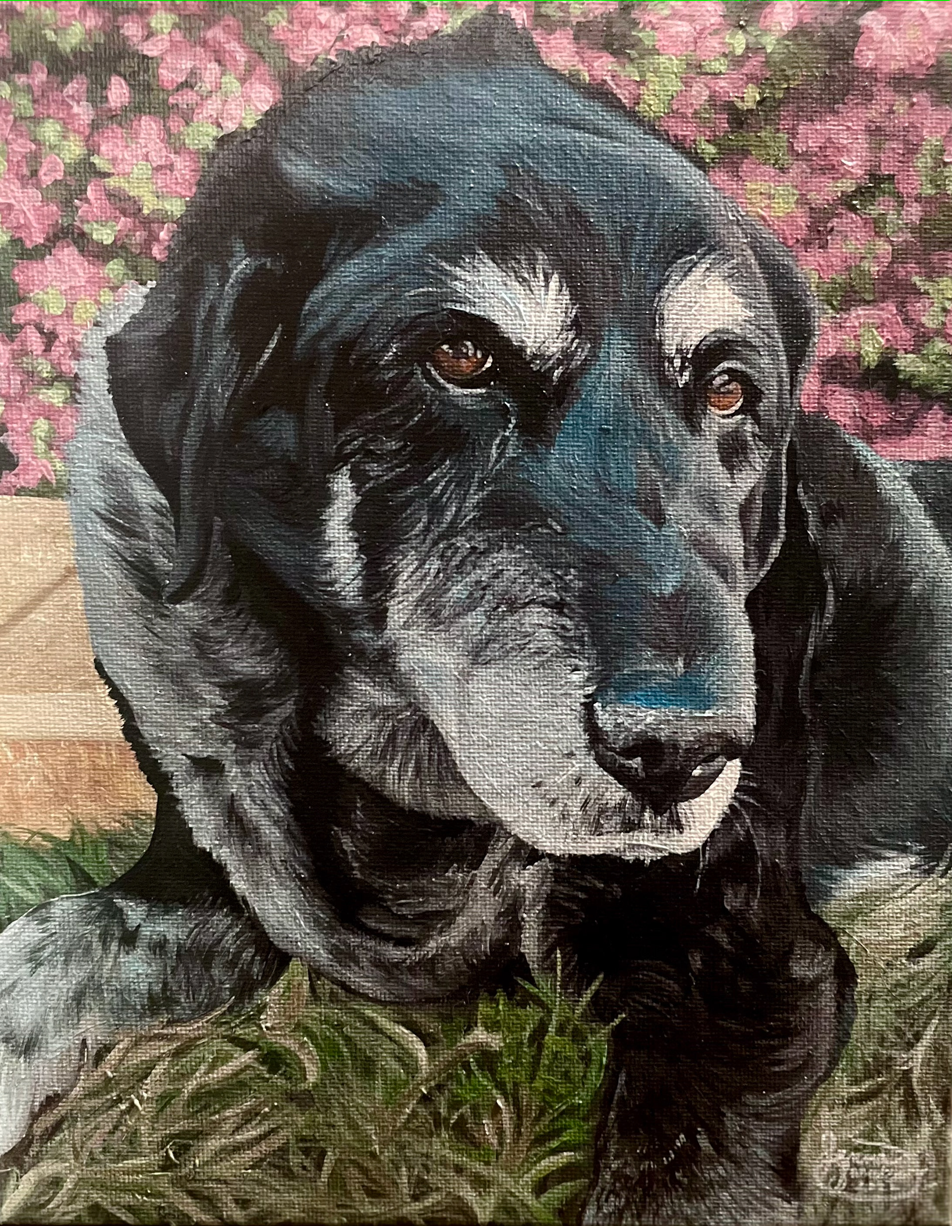 Restful Elder, 8x10 in. (2022)