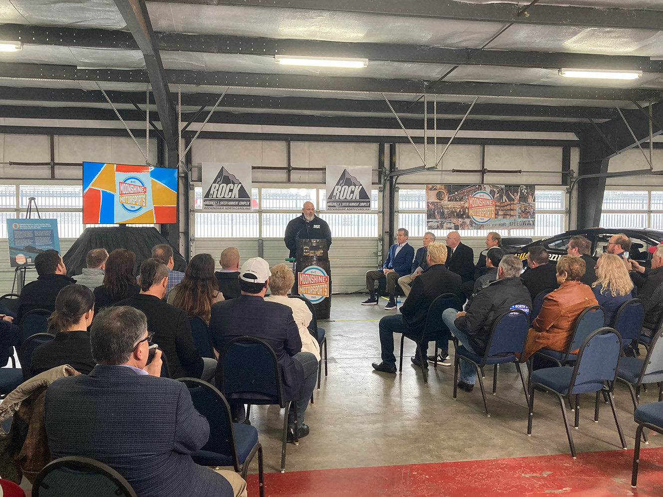 The Moonshine and Motorsports Trail Kickoff Event at Rockingham Speedway