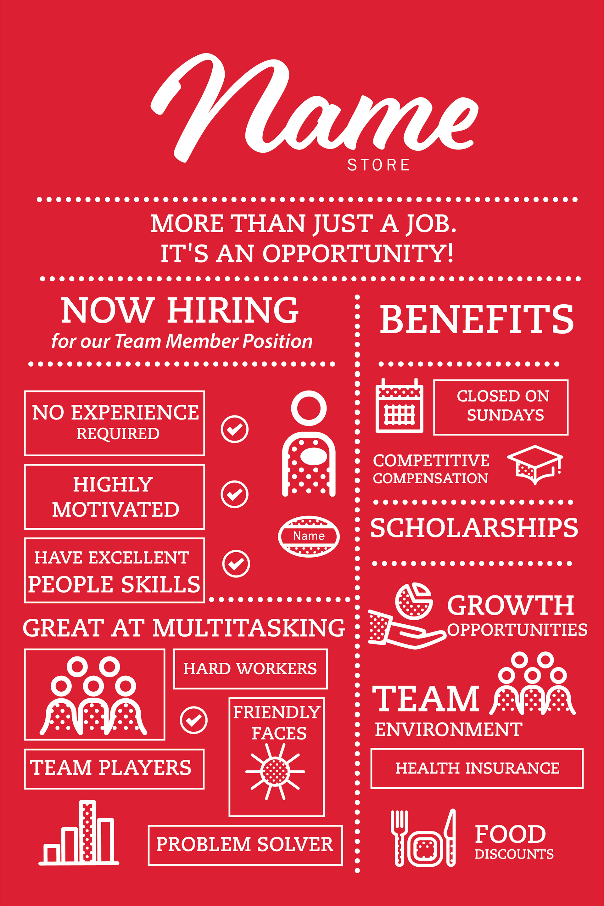 Employee Benefit Poster