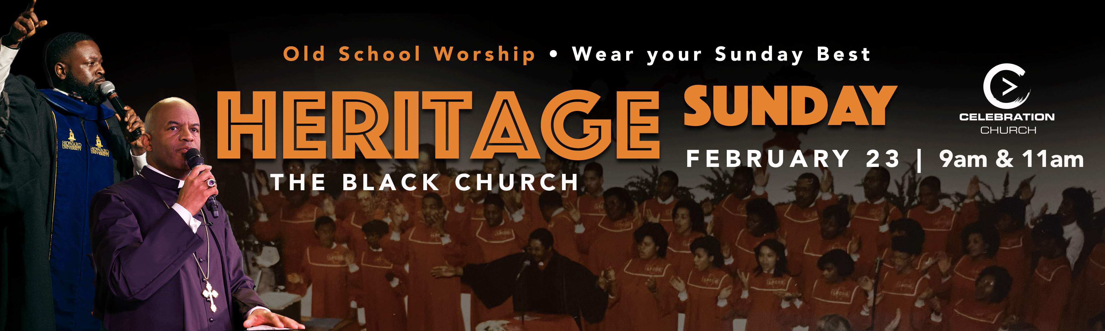 In-Service Banner for Celebration Church