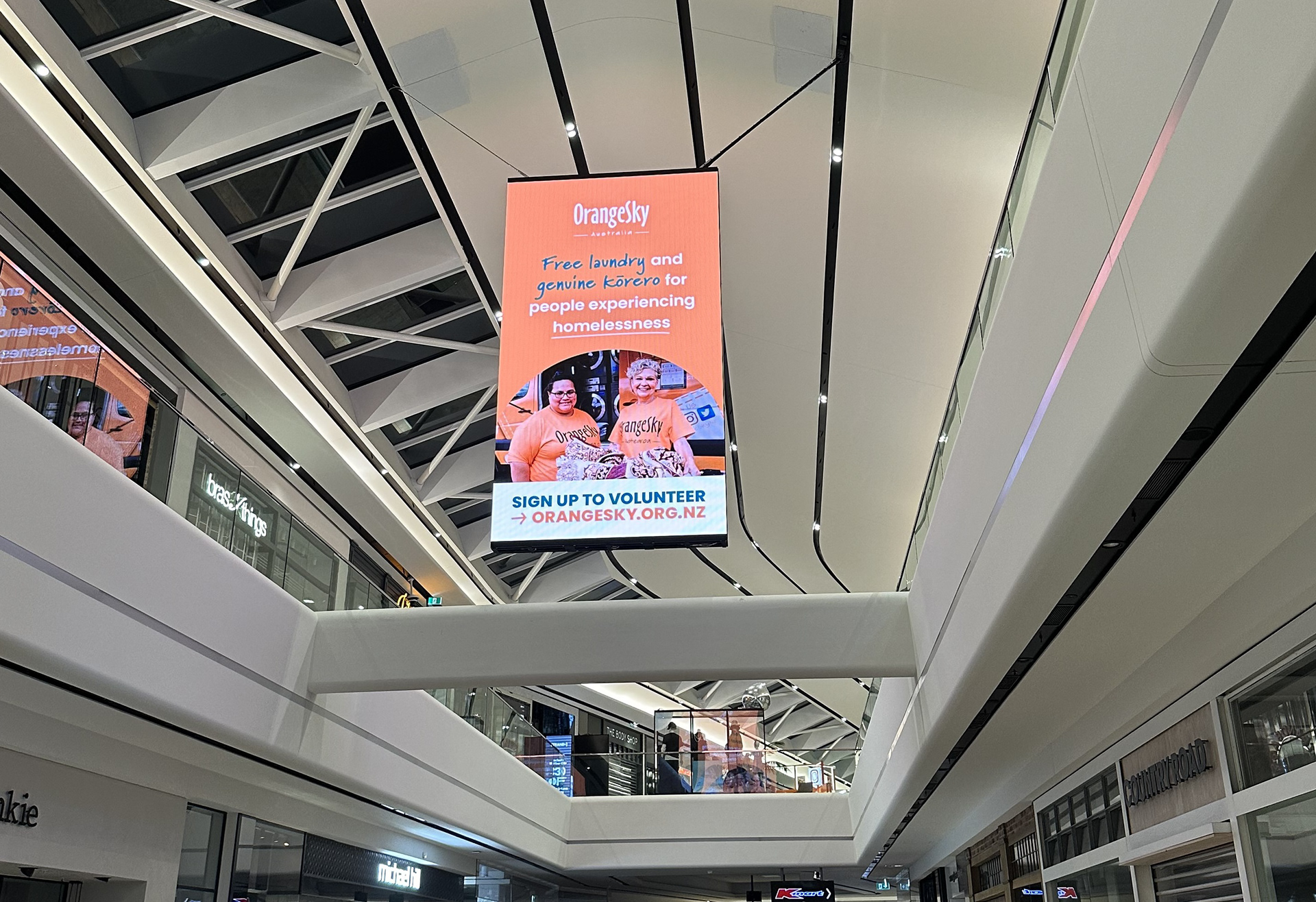 oOh! Sylvia Park Shopping Centre, Wellington / 3.9mm, 3mW x 5.5mH