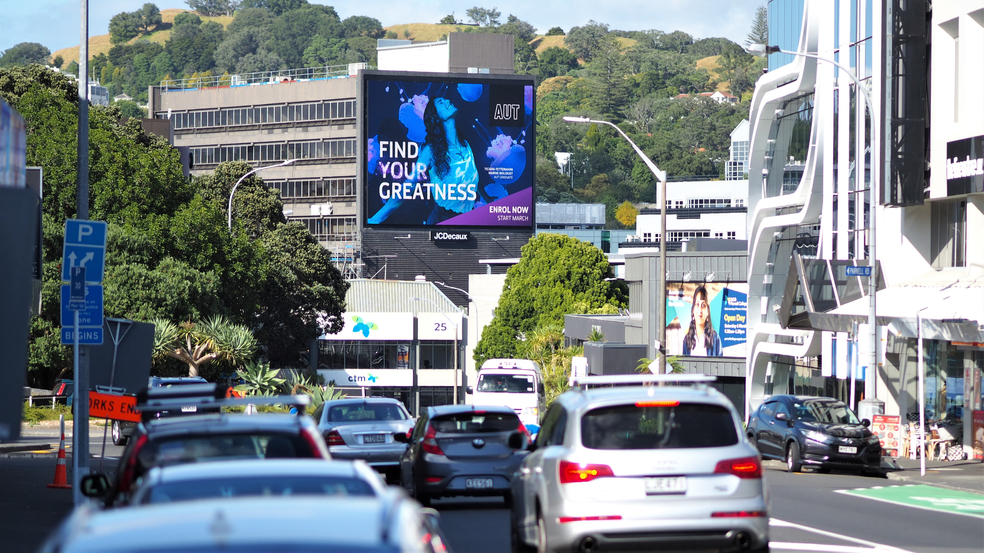JCDecaux Davis Crescent, Auckland / 10mm
