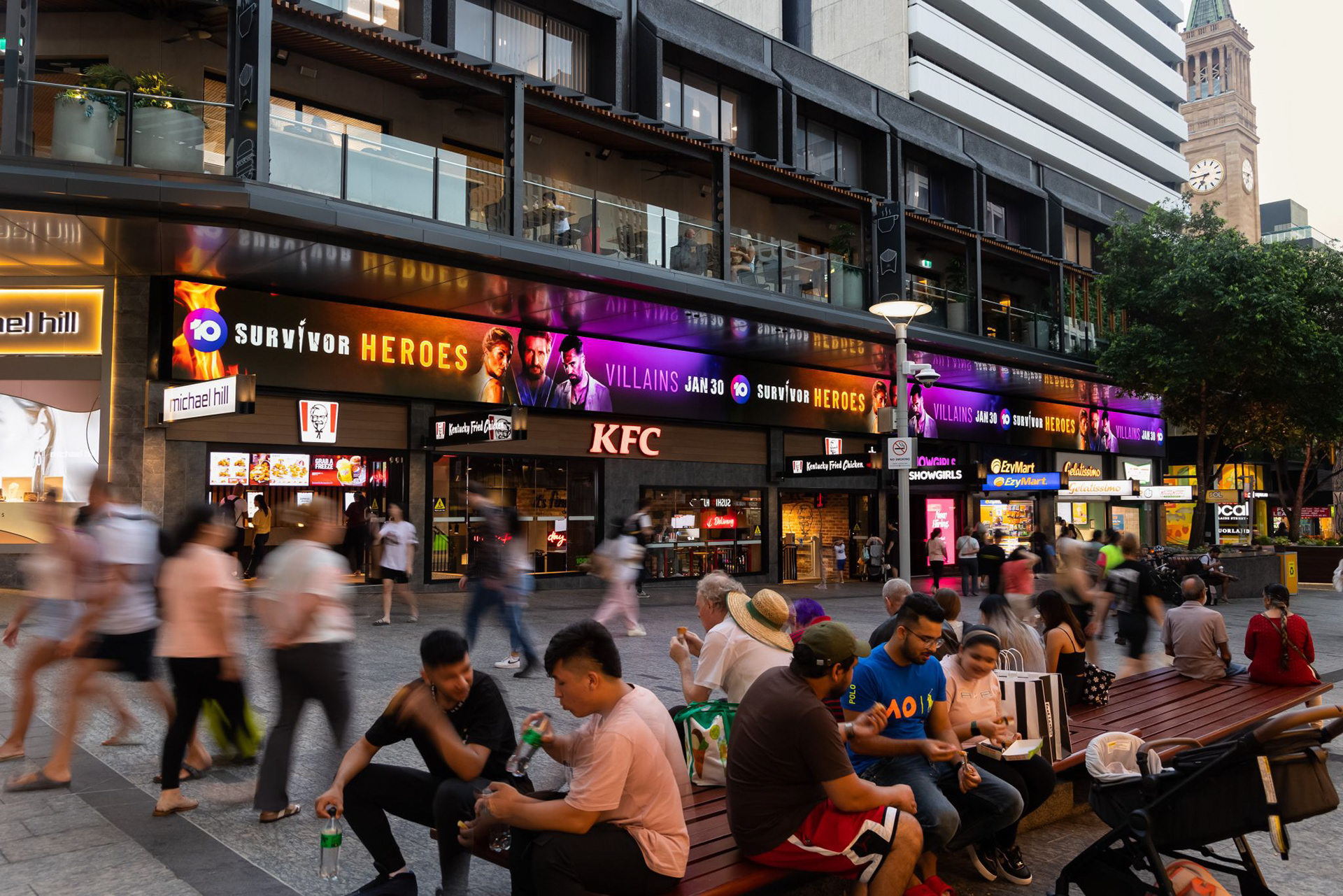 Great Site Queen St Mall / 4mm, 35.84mW x 1.44mH