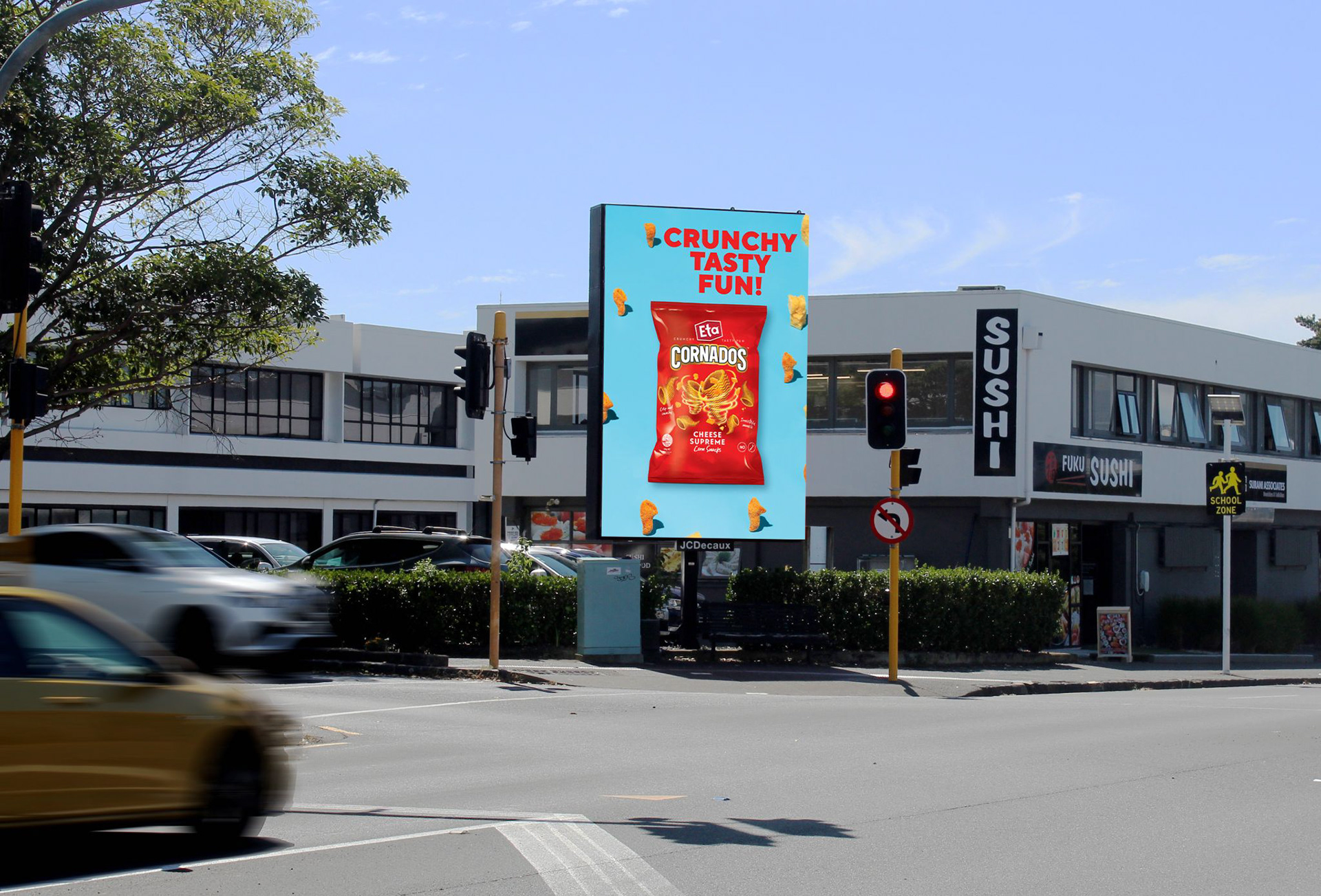 JCDecaux Newmarket, Auckland / 8mm, 3.072mH x 4.736mH
