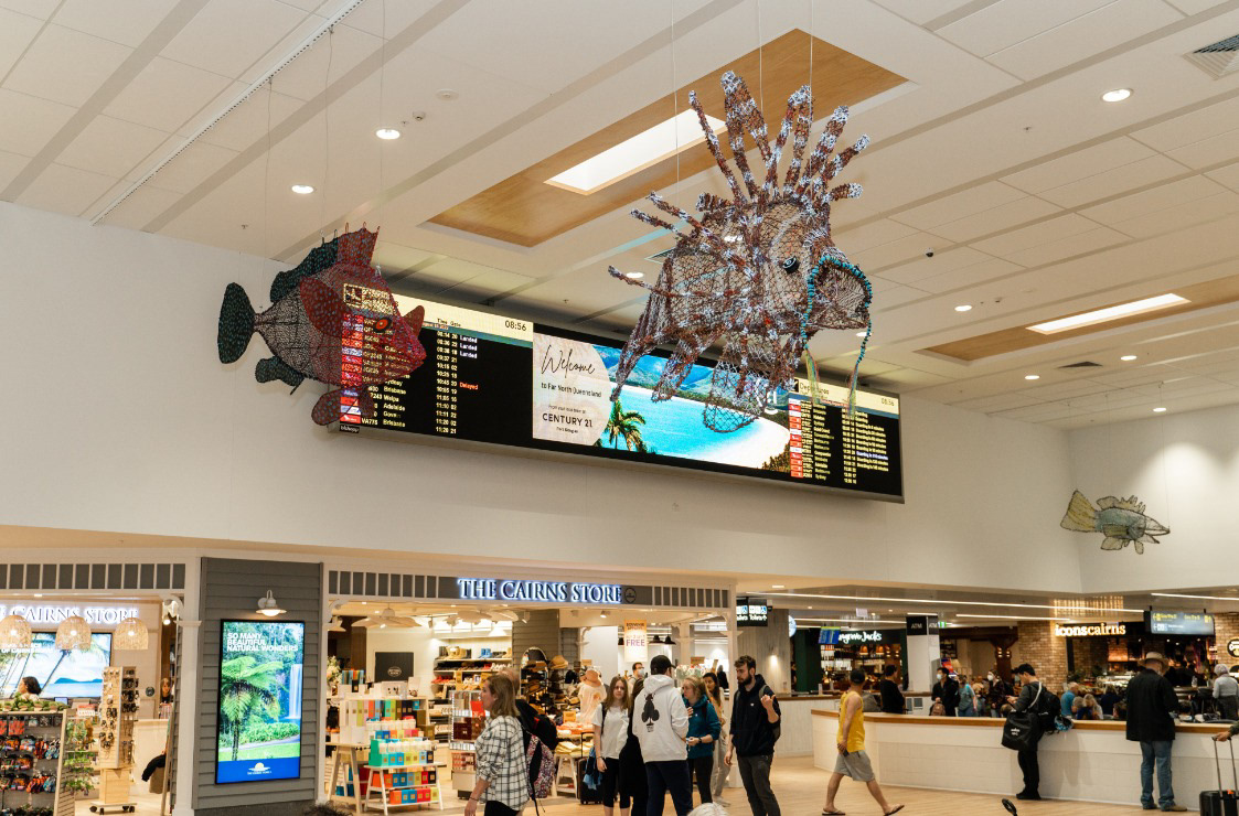 Cairns Airport / 3.9mm, 9.5mW x 1.5mH