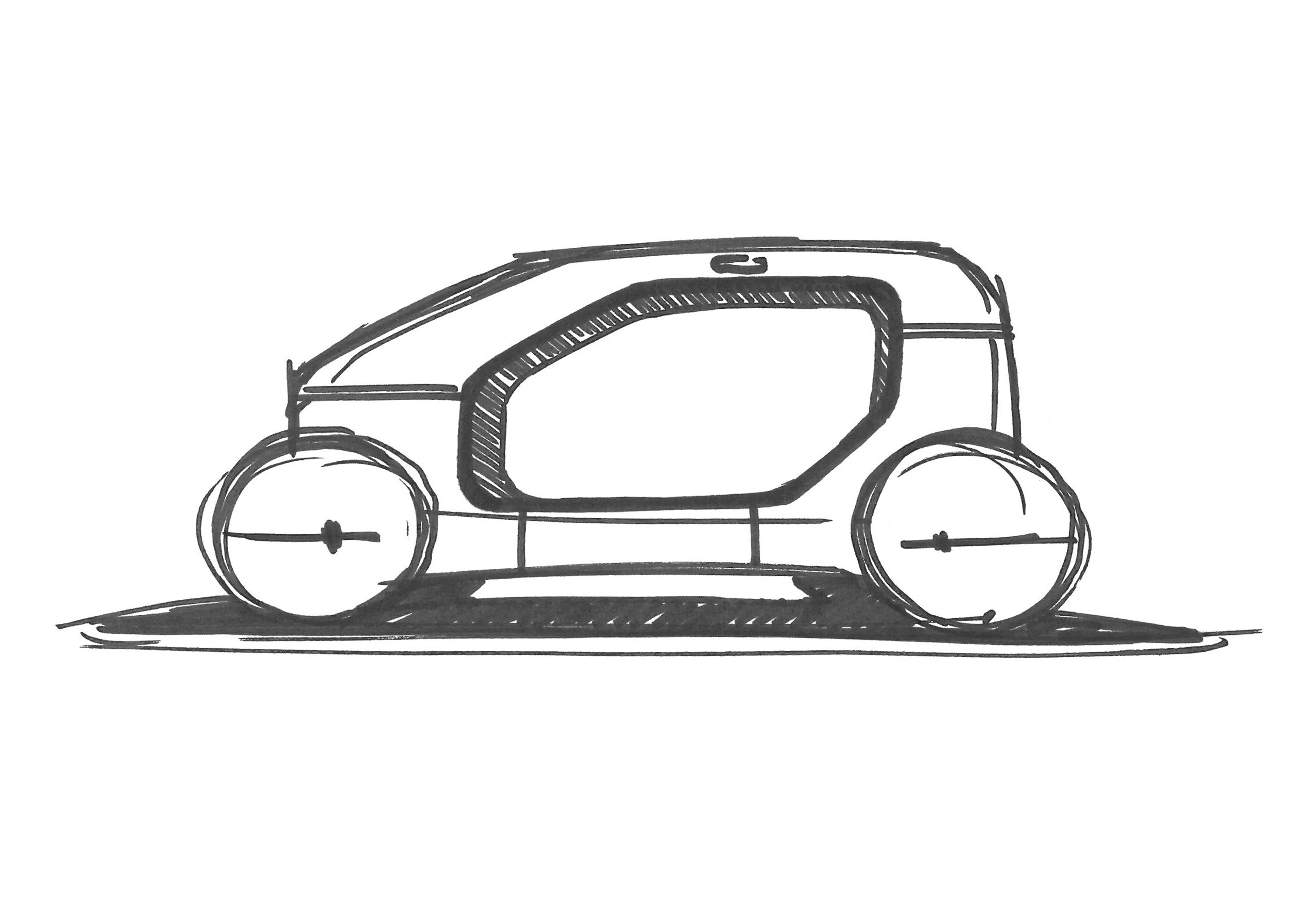 Initial "napkin" sketch