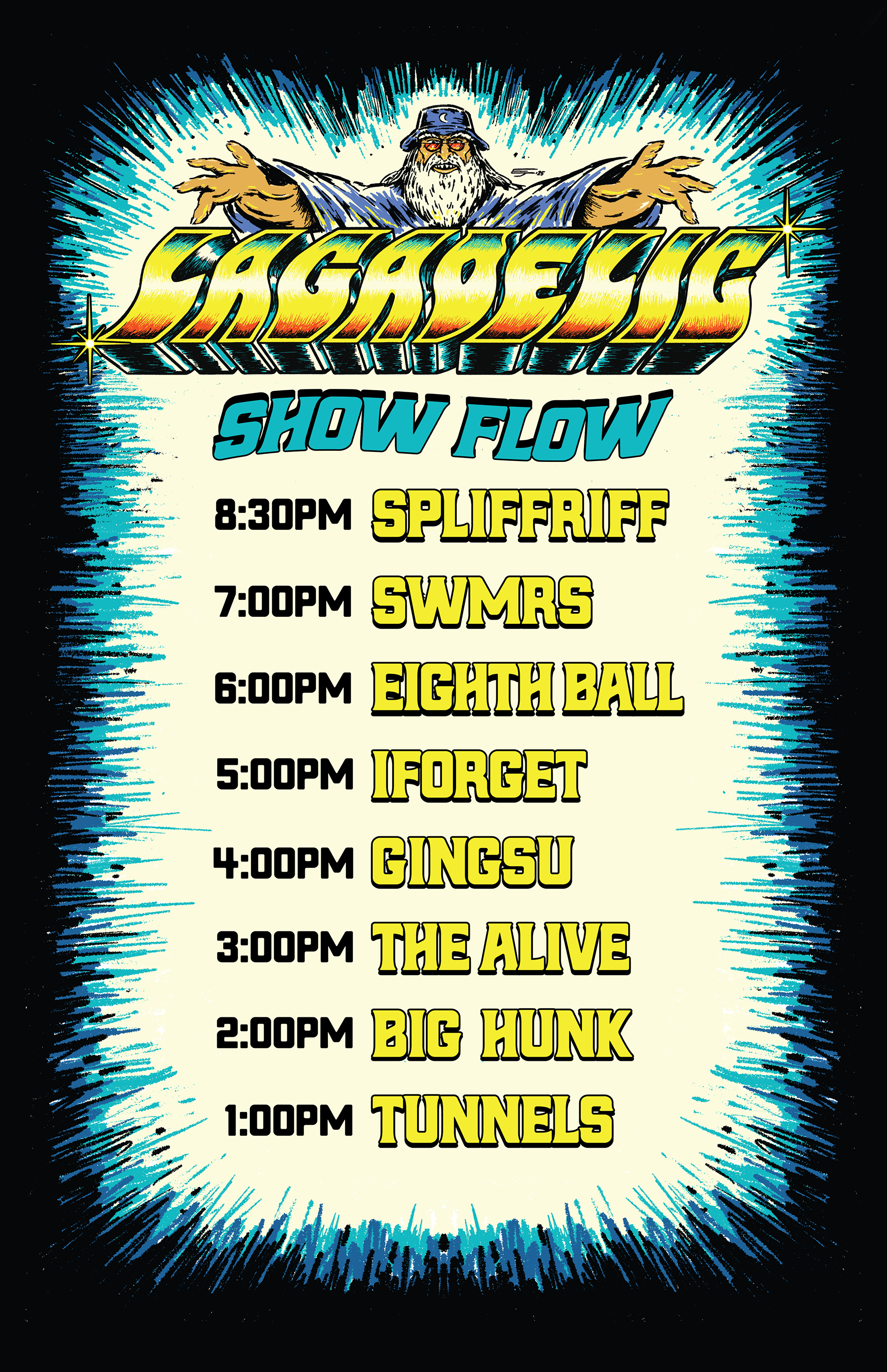 Lineup schedule