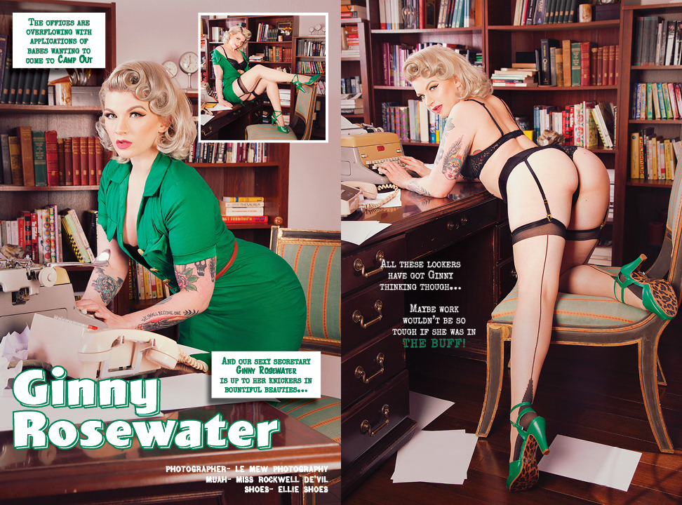 Spread in "Camp Out Magazine" photographer: Le Mew Photography