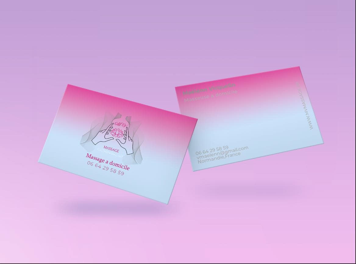 REALISATION DE CARTE DE VISITE
