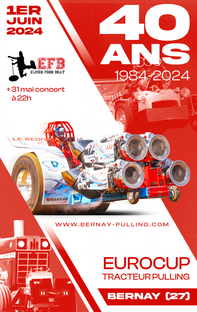 BANNIERE TRACTEUR PULLING 2024