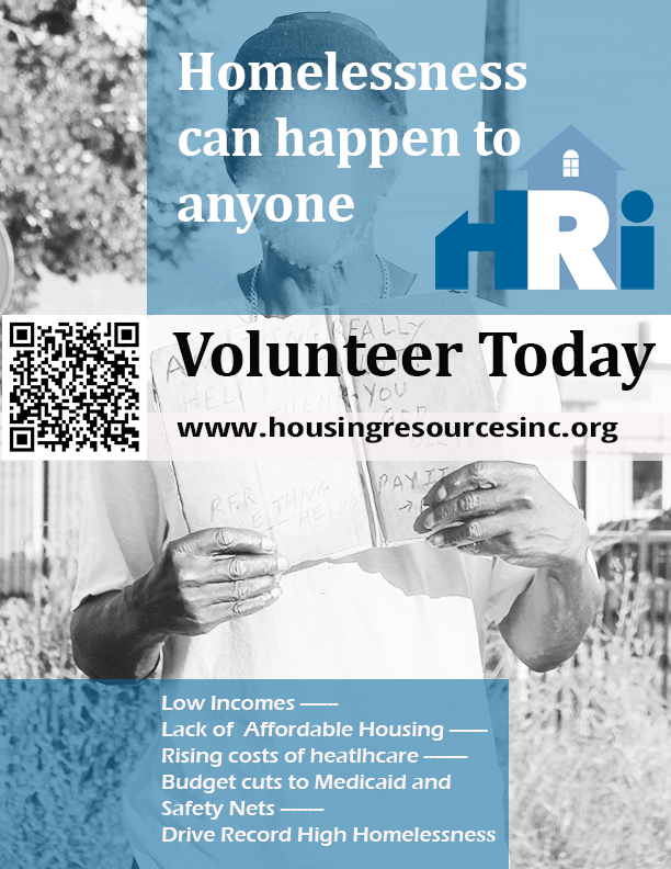 Housing Resources Inc Volunteer Advertisement 