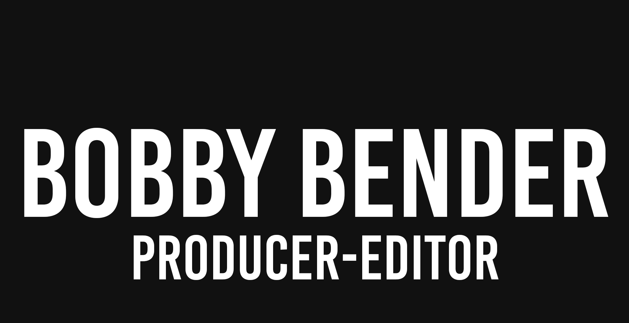Bobby Bender