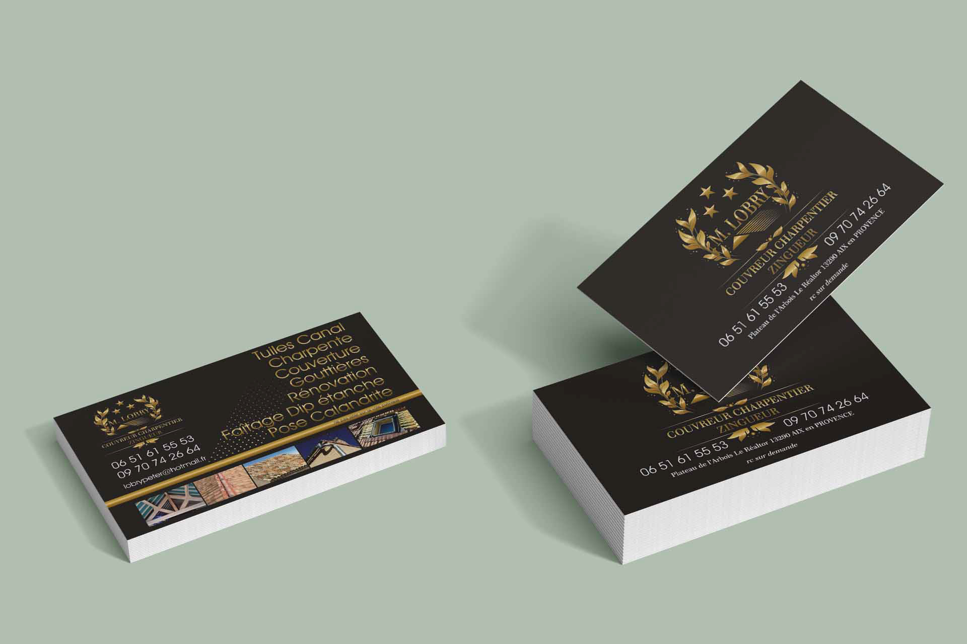 Création de carte de visite