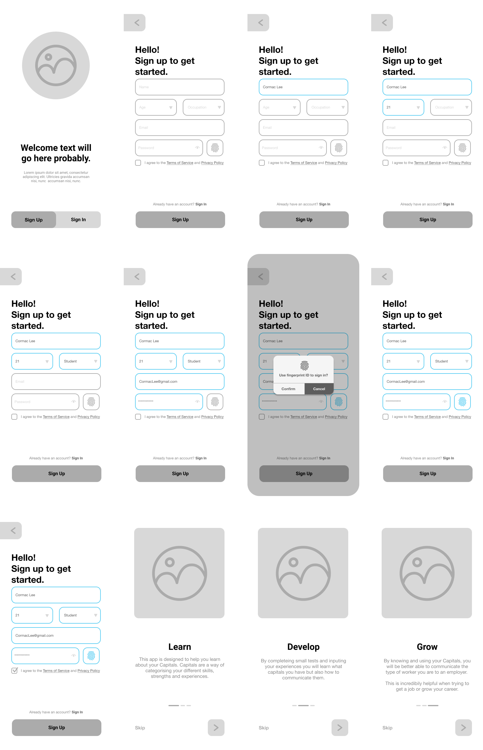 Register Flow