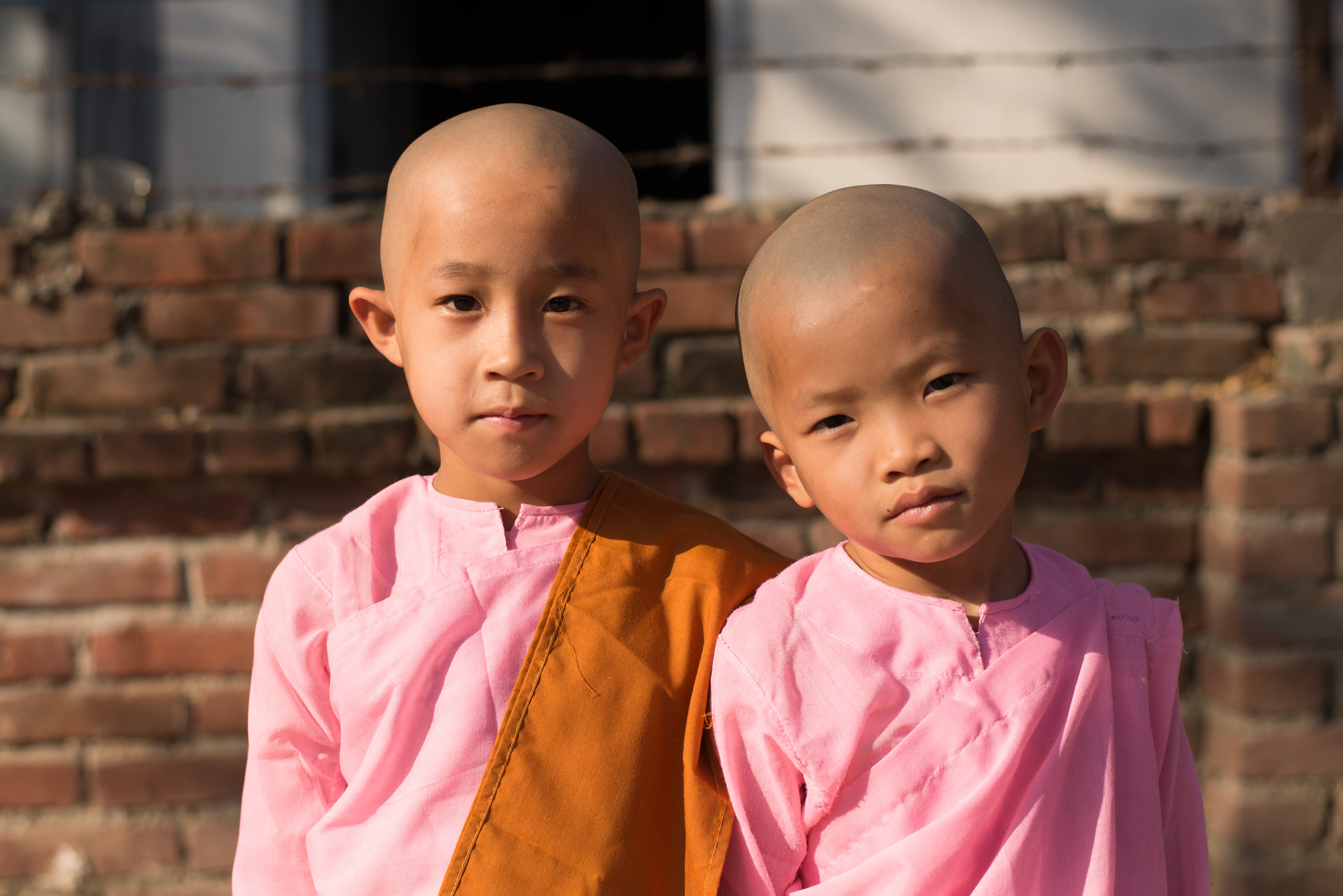 Girls in Buddhist Orphanage