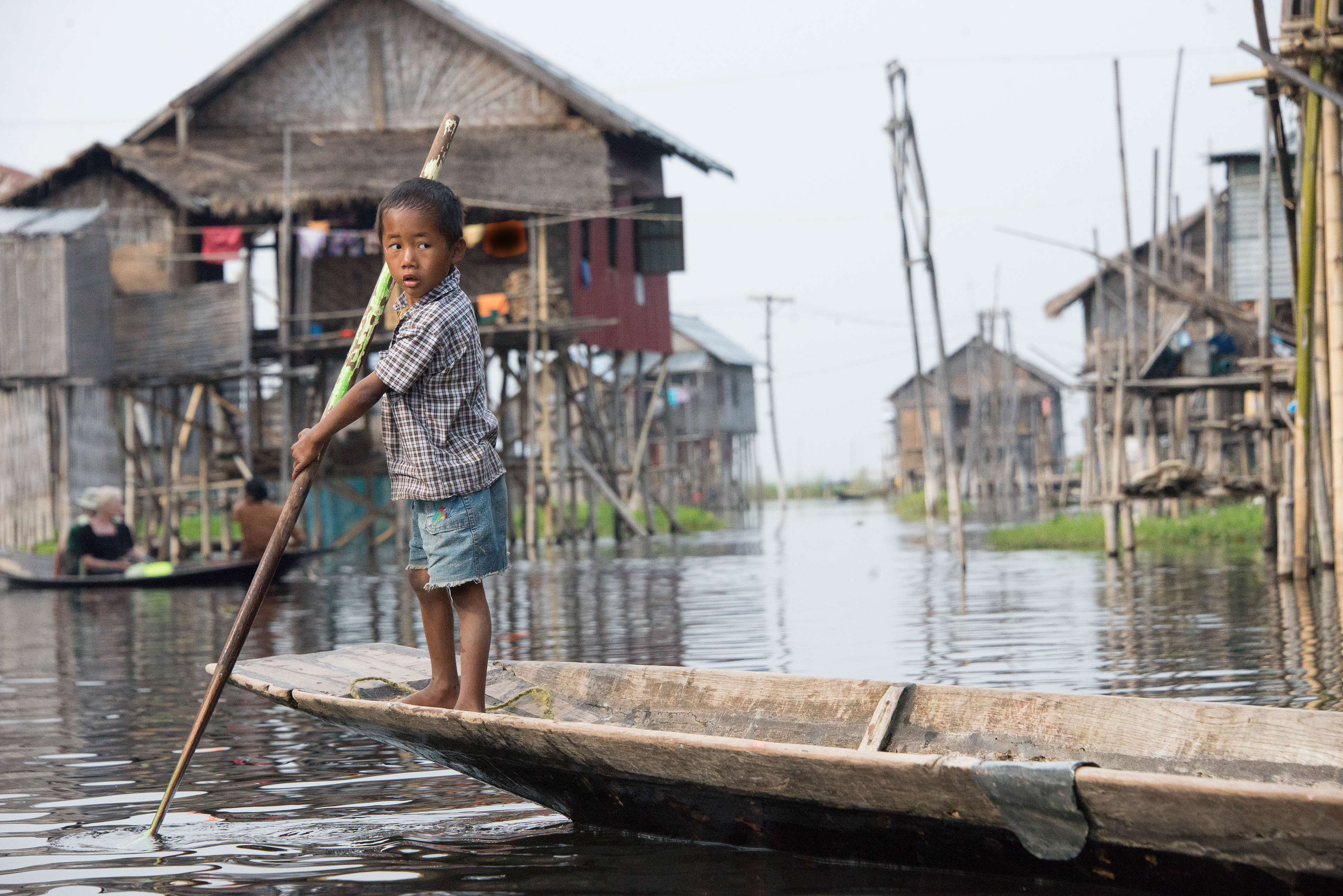Canal, Inle Lake