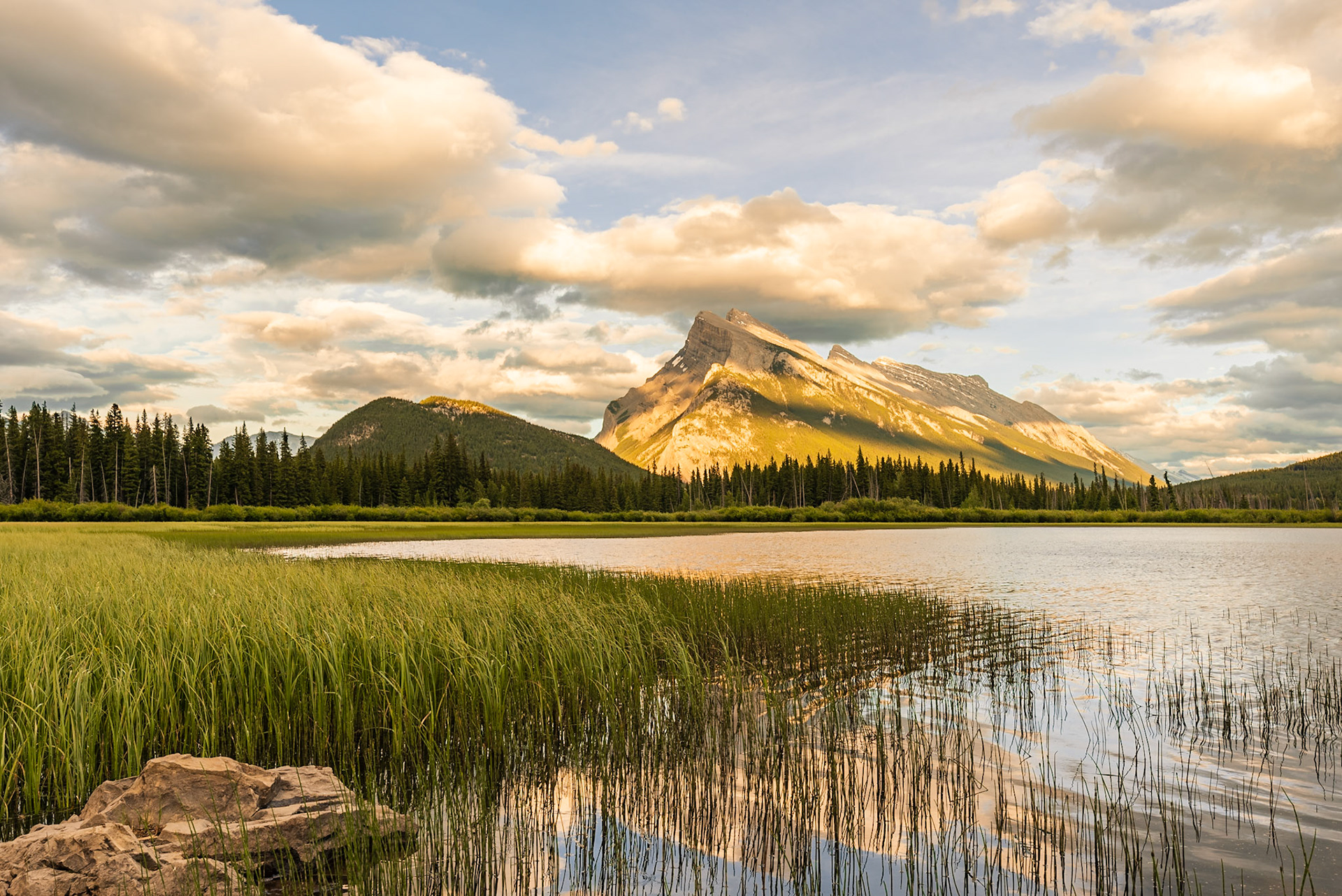 A1040-Ode to the Rockies, Vermillions Lakes, Banff, Alberta, Canada, 2019