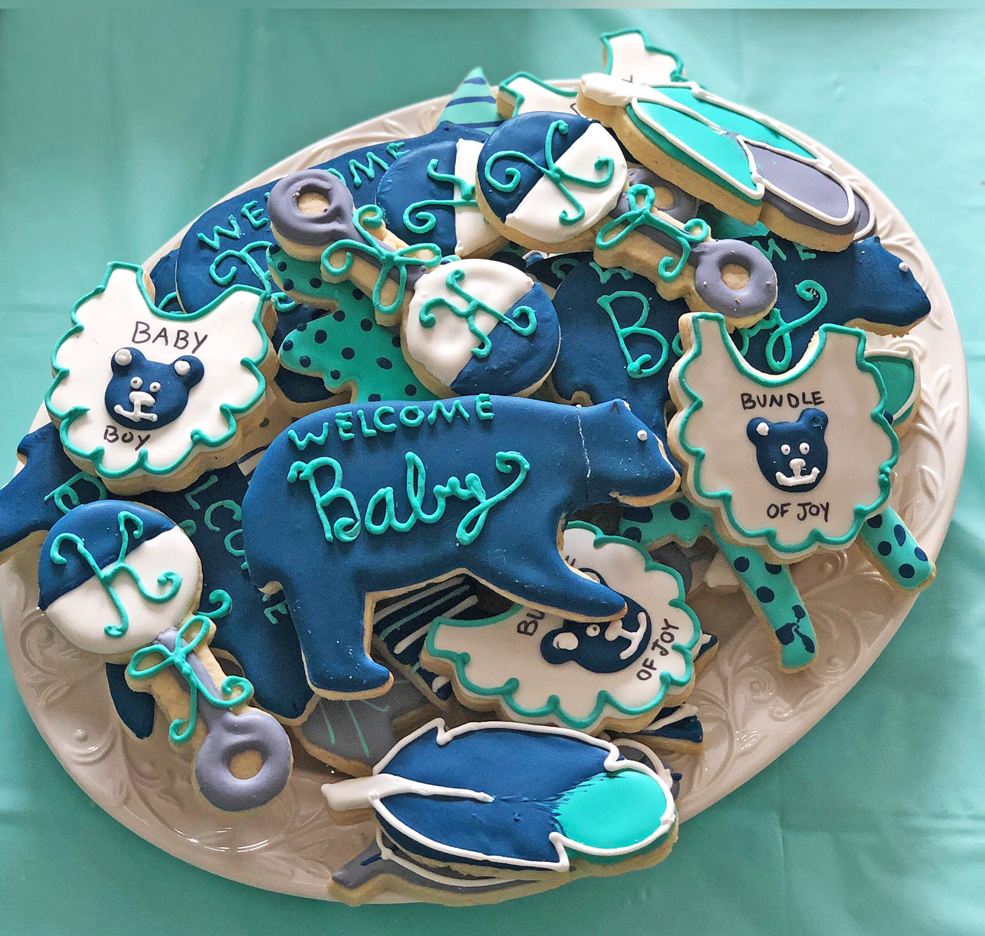 Baby Shower Dessert Platter