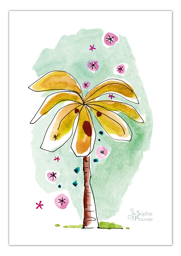 aquarelle Sophie Plouvier