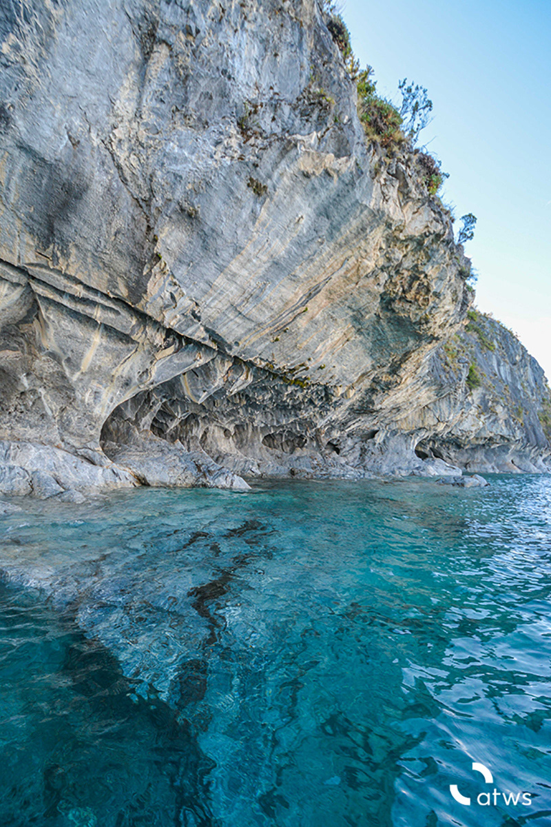 Mármol en la Patagonia