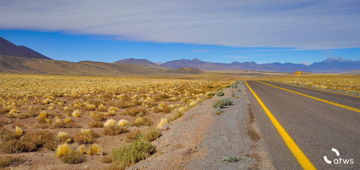 Carretera, Desierto de Atacama