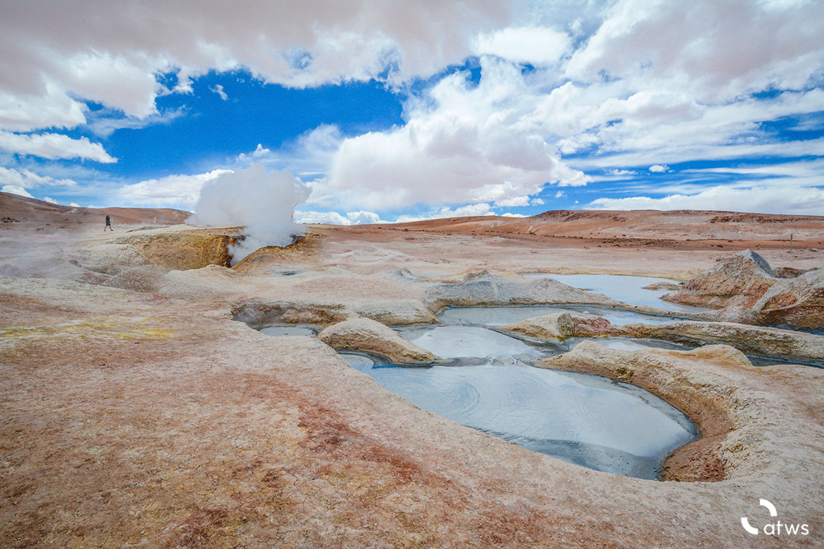 Geiser Sol de Mañana, Bolivia