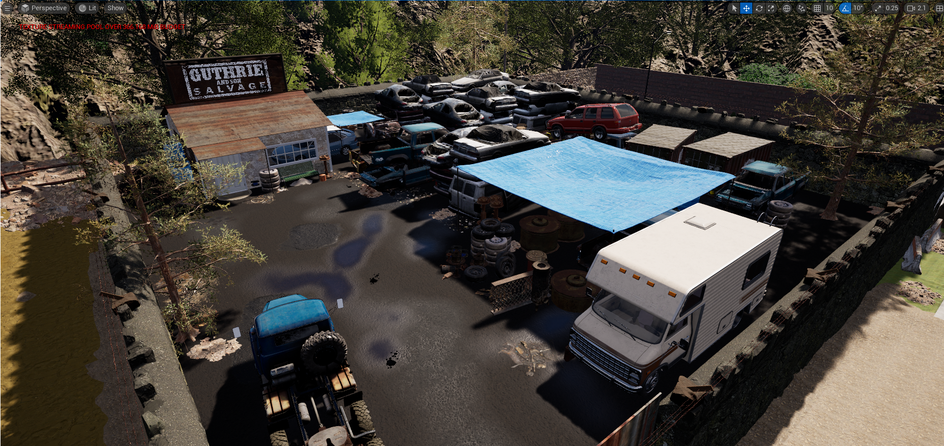 Junkyard i designed and created