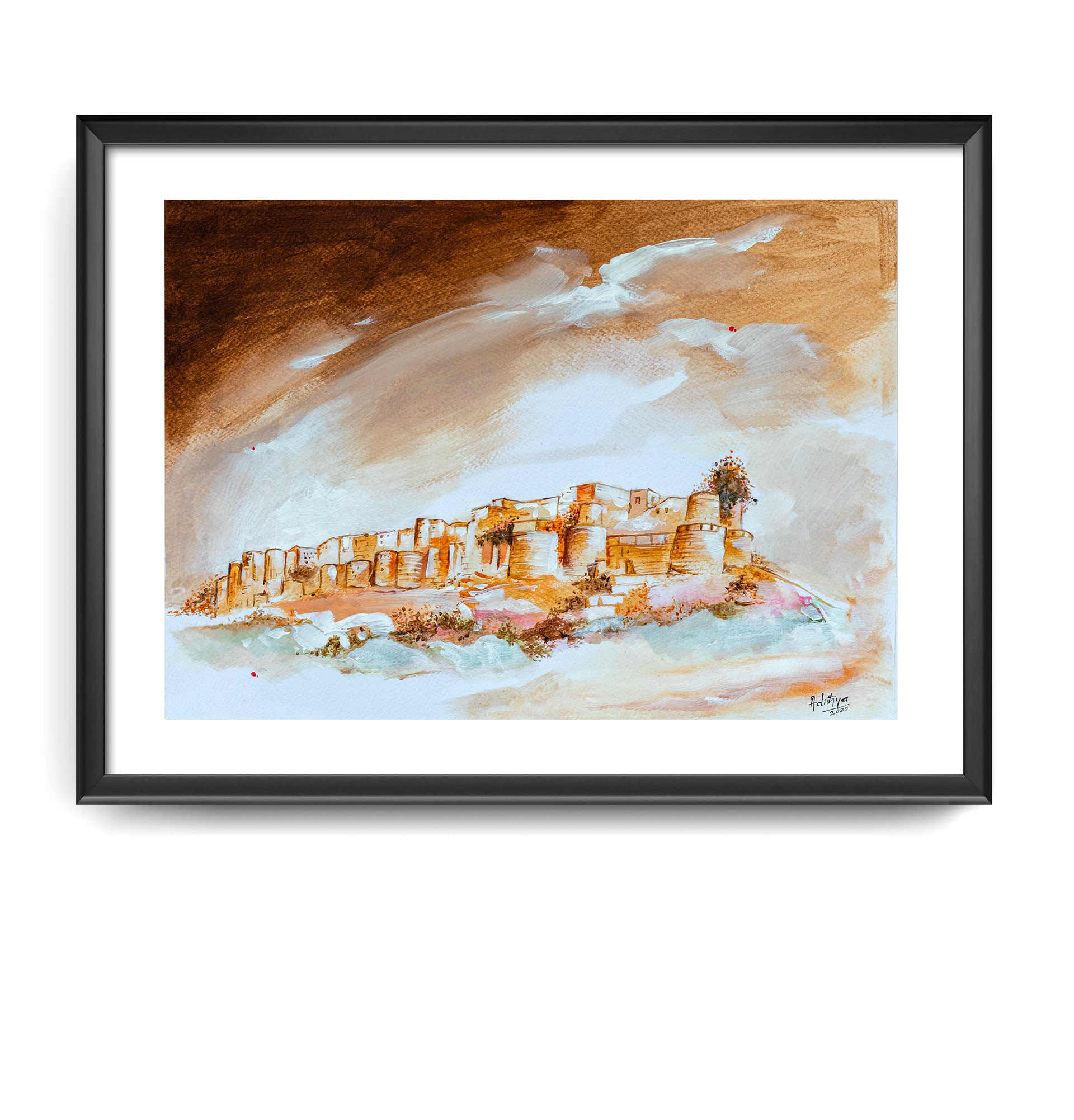 The Golden fort. Jaisalmer, India.