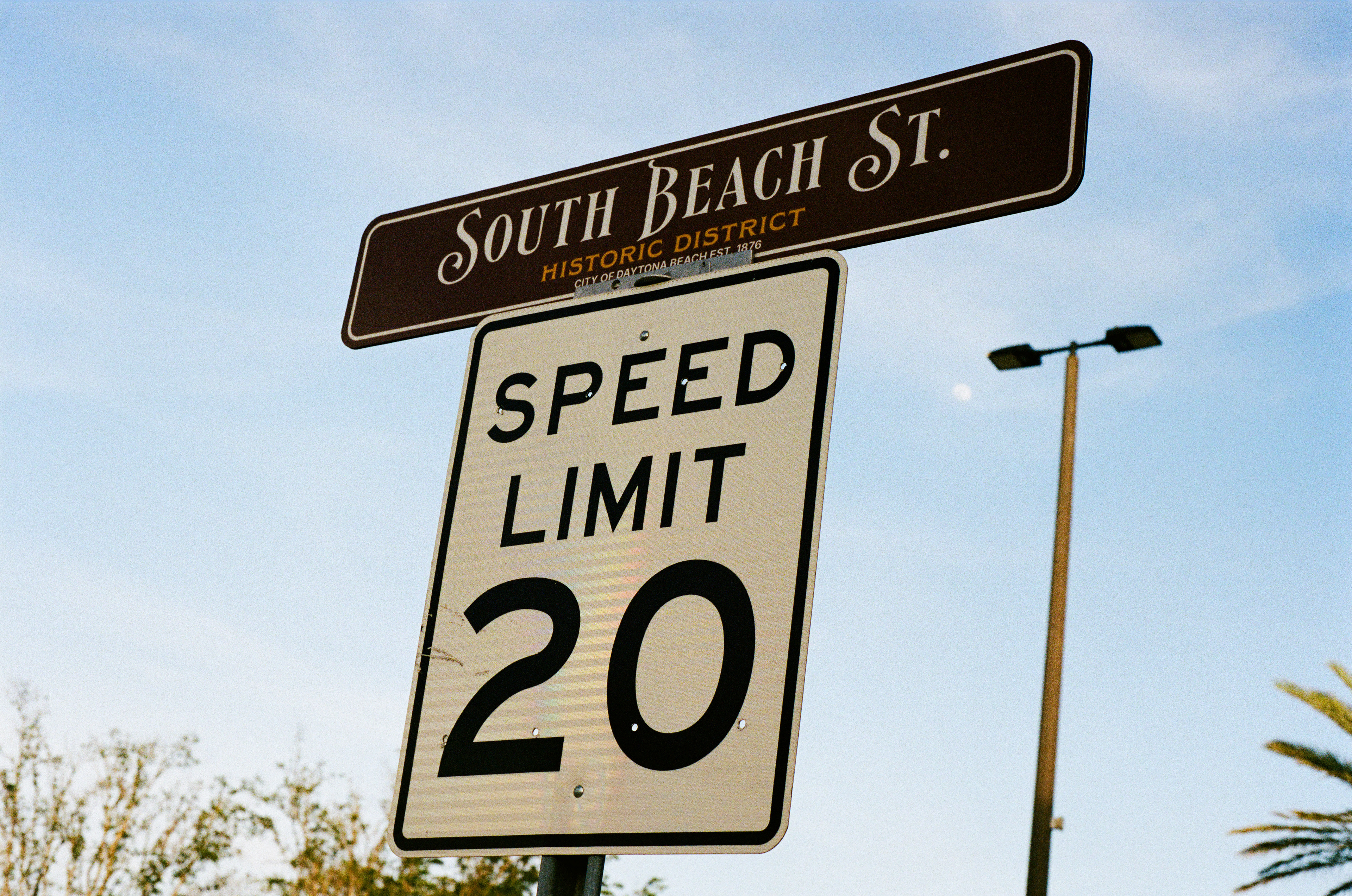 Beach Street | Daytona Bach, FL | Portra 400