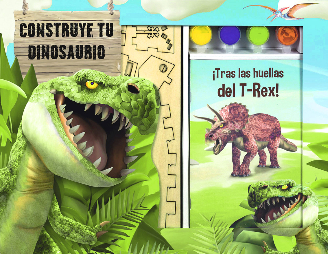 Construye tu dinosaurio / Espasa infantil Grupo planeta (España)