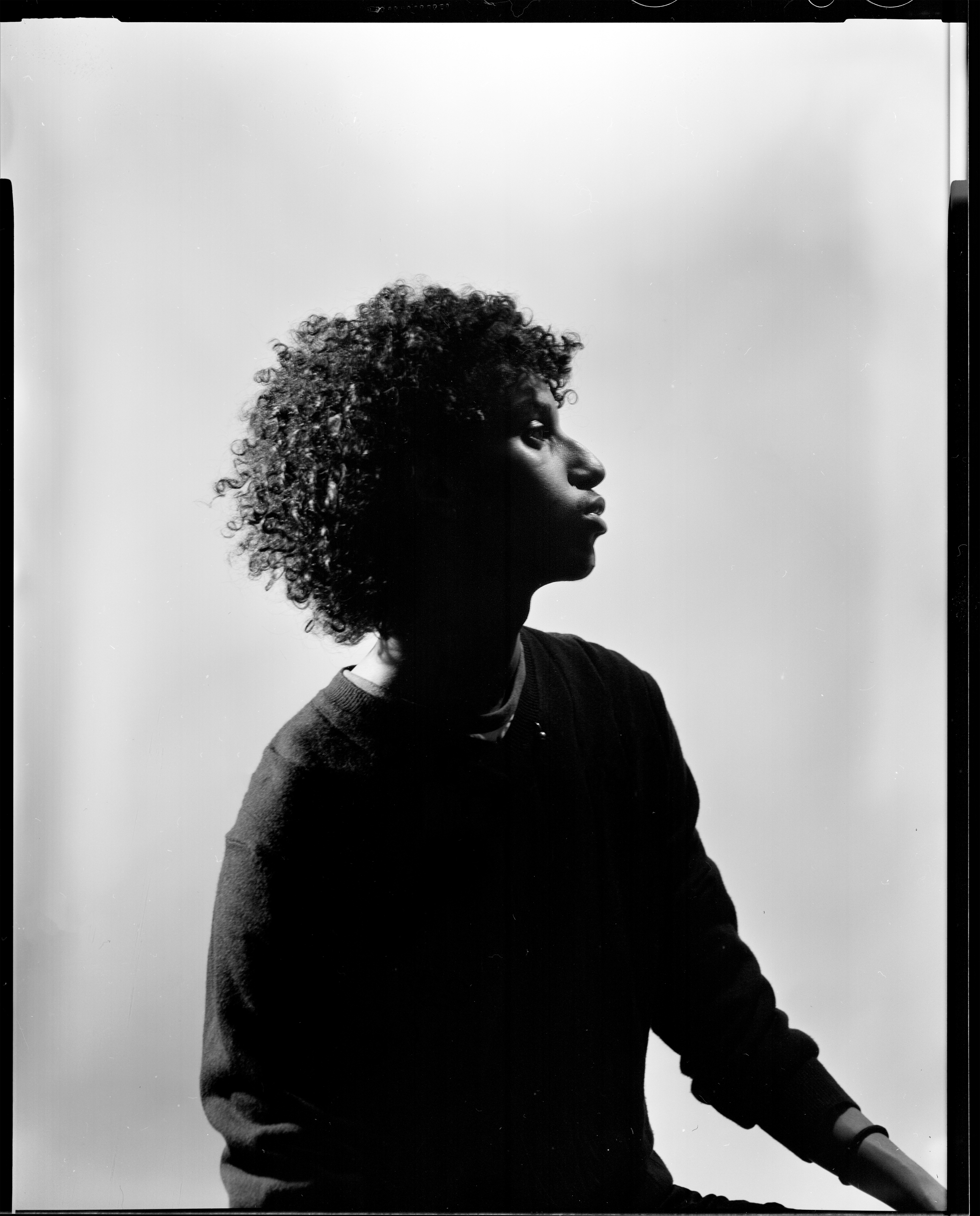 "Simon", 4x5 Negative, 2024