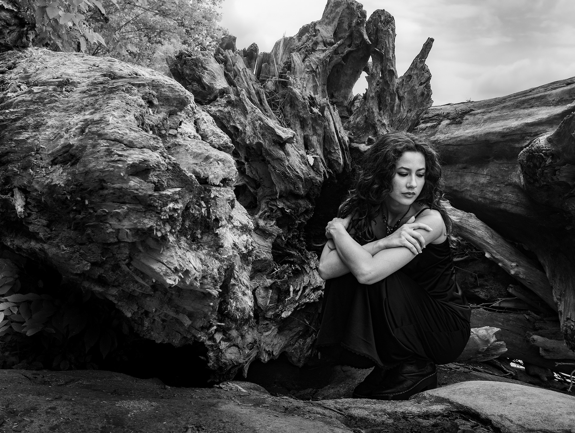 "Synia, James River", Digital photography, 2024